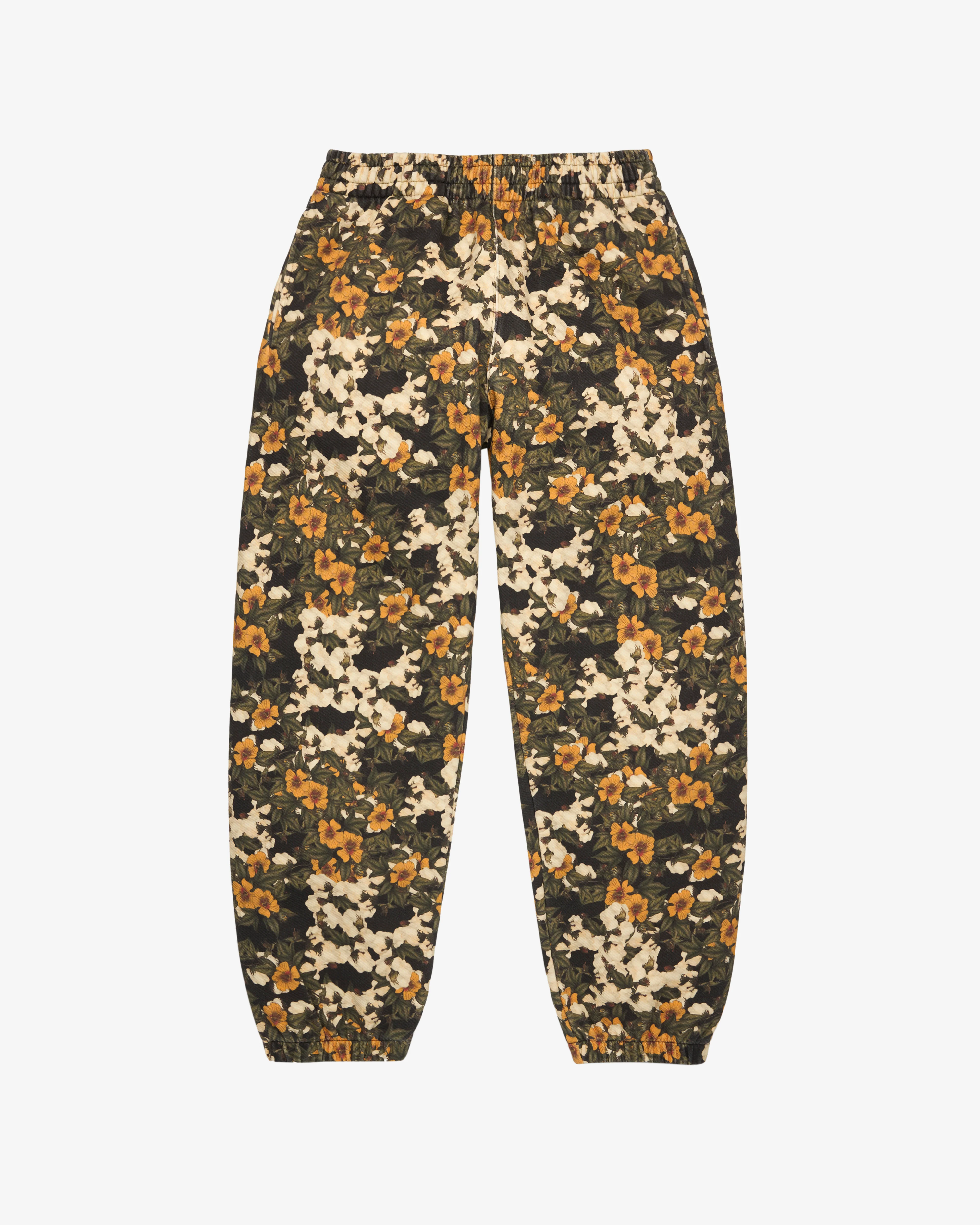 Denim Tears - Men's Floral Wreath Sweatpant- (Green / Yellow)