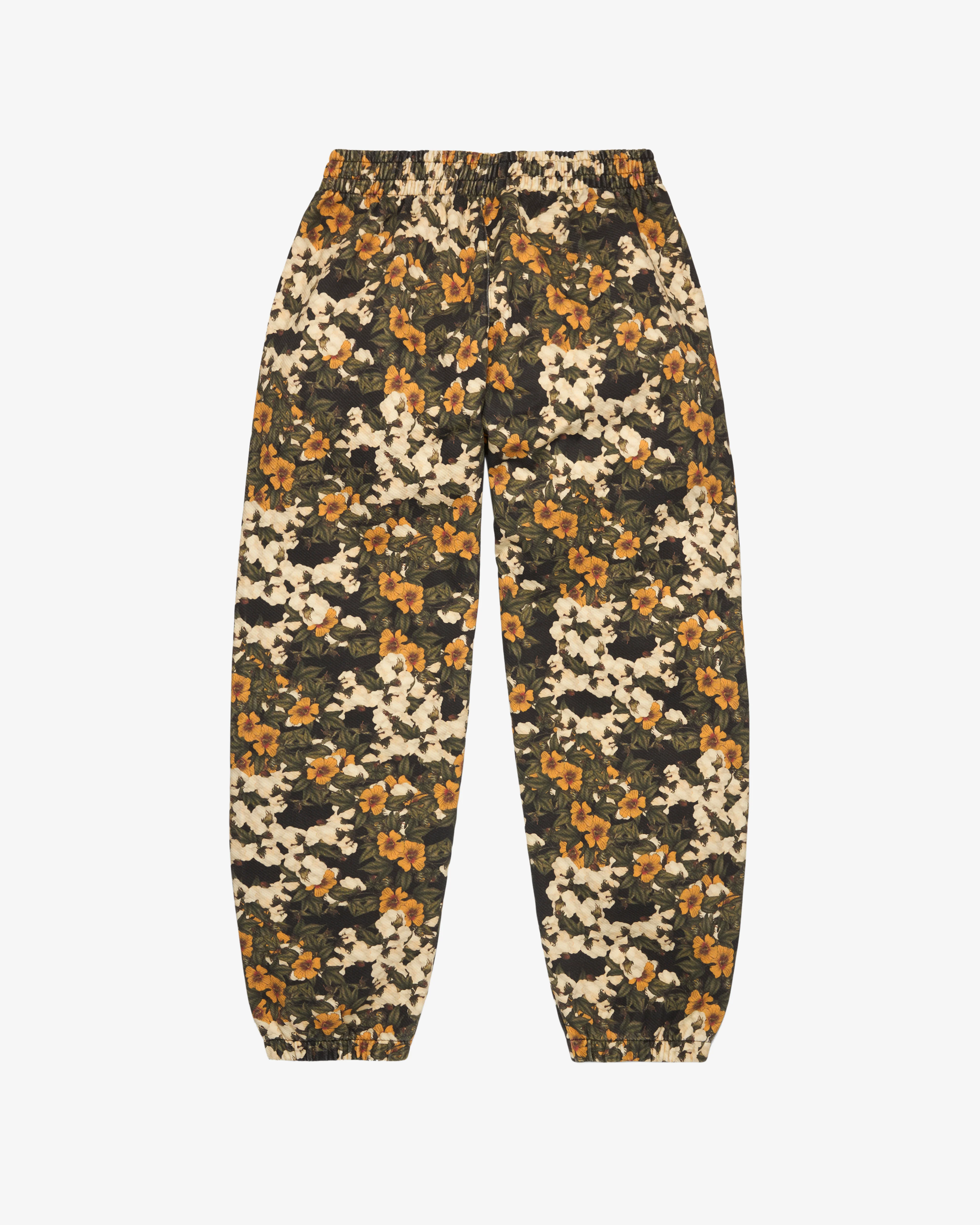 Denim Tears - Men's Floral Wreath Sweatpant- (Green / Yellow) - Image 2
