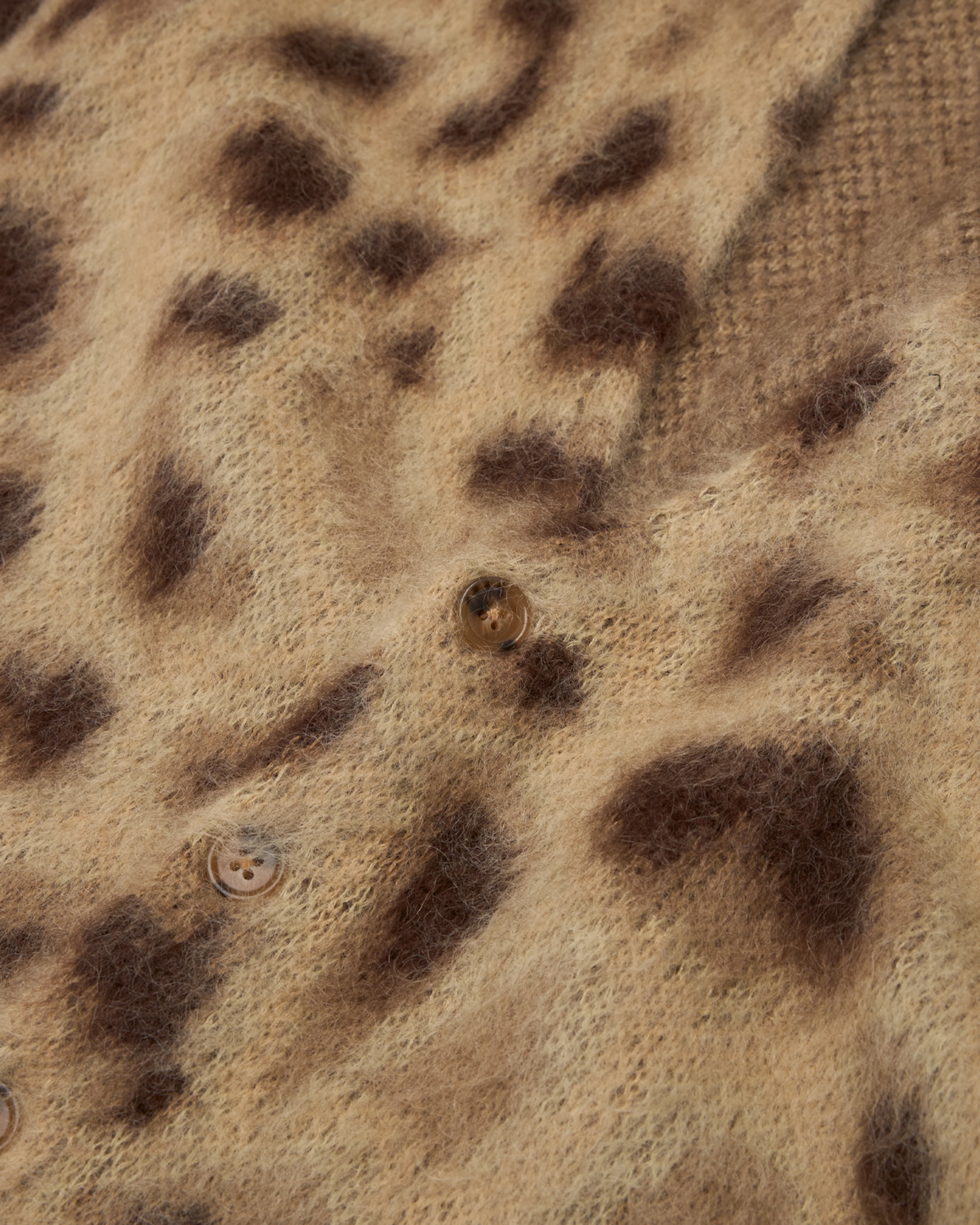 Denim Tears - Men's Animal Print Cardigan - (Multi) - Image 3