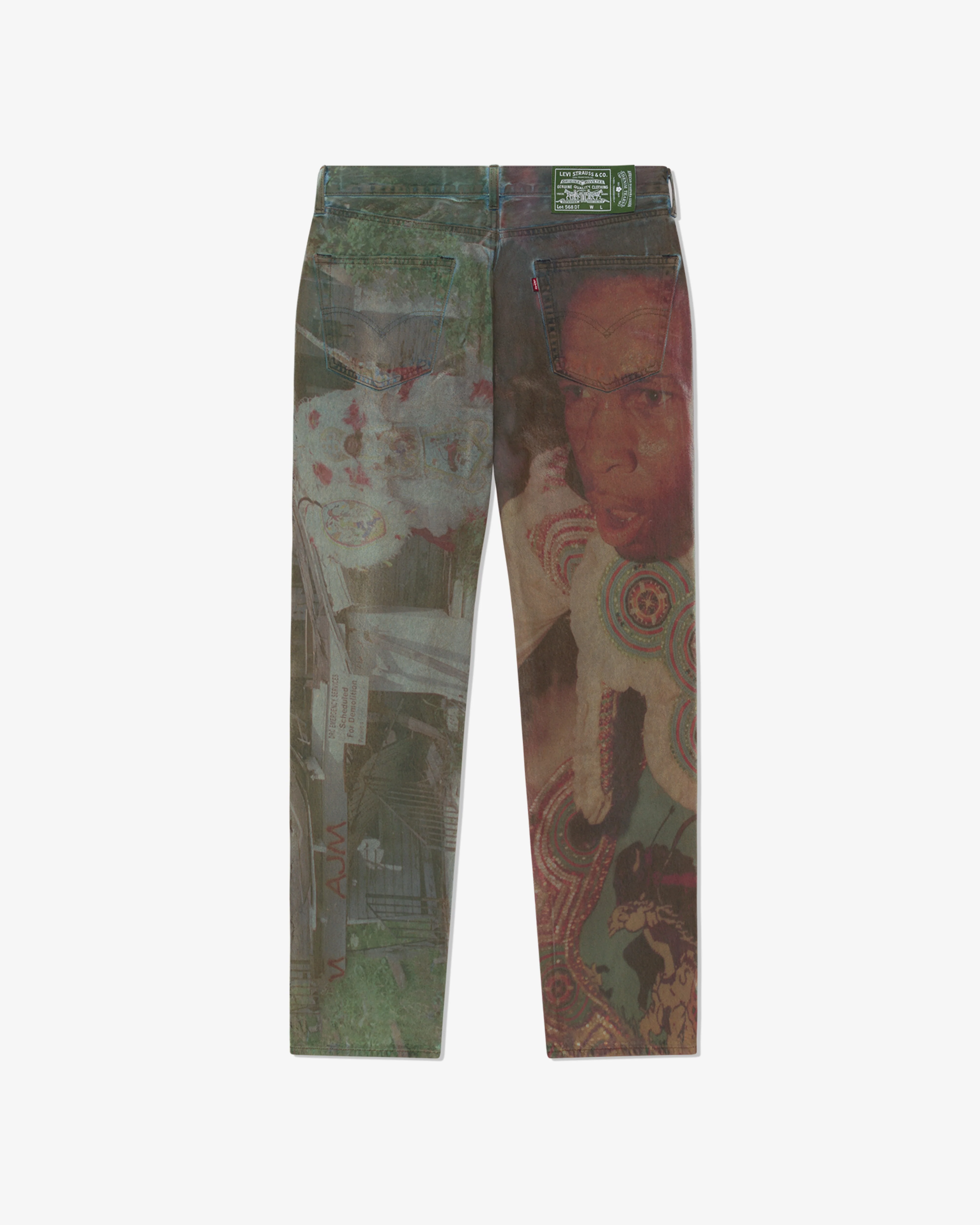 Denim Tears x Levi's - Men's Big Chief Demond Denim Jeans - (Multi) - Image 2