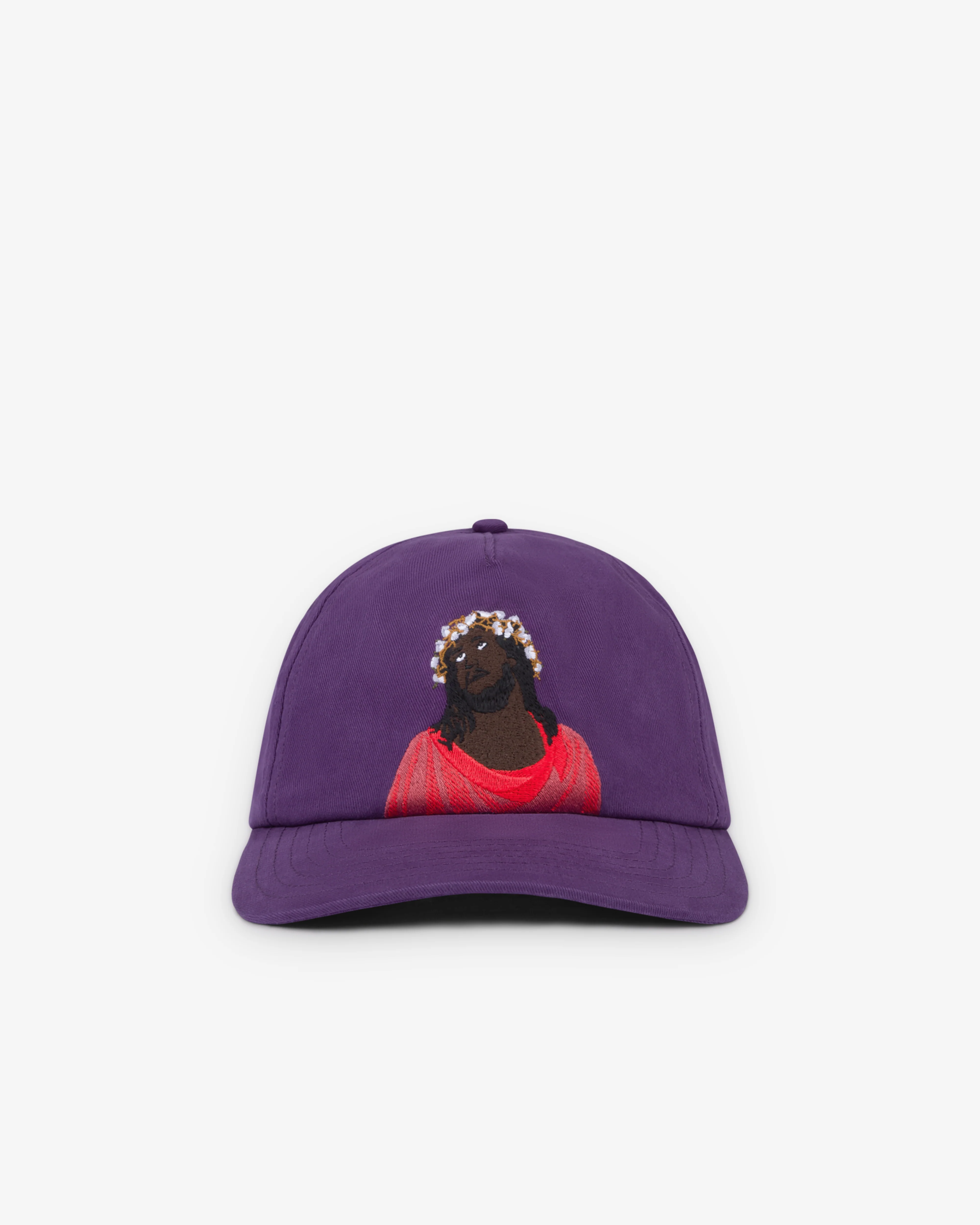 Denim Tears - Men's Black Jesus Cap - (Purple)