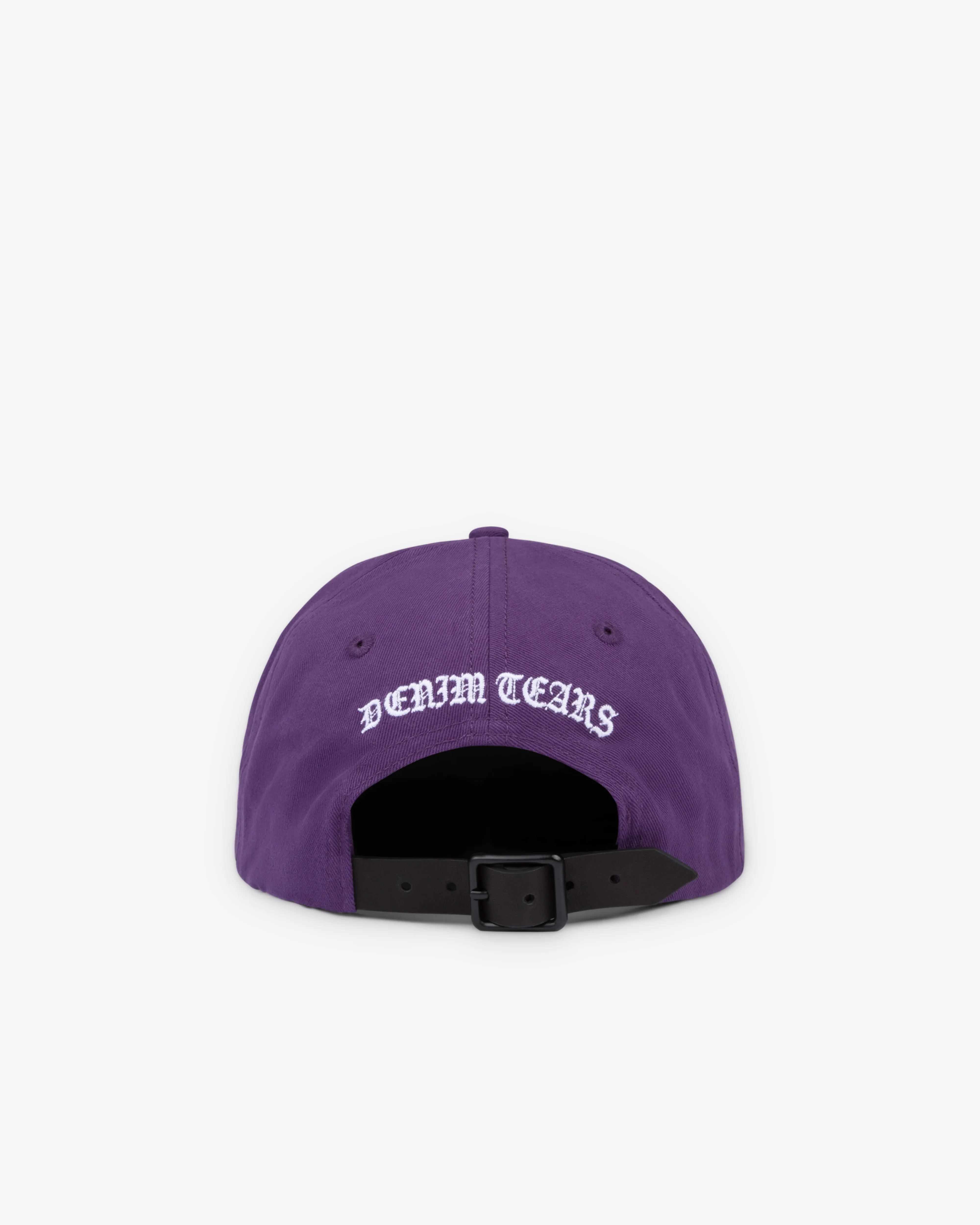 Denim Tears - Men's Black Jesus Cap - (Purple) - Image 2
