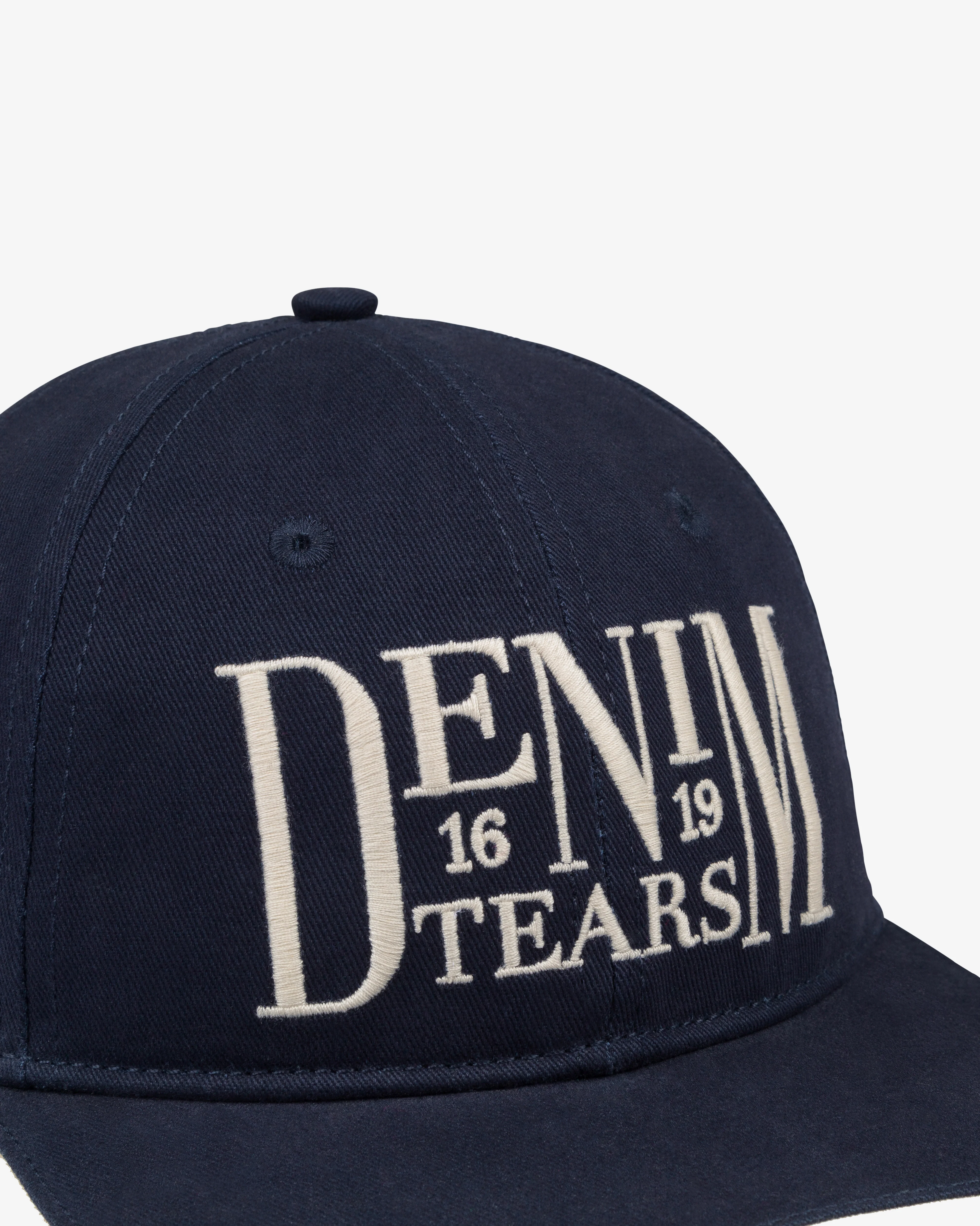 Denim Tears - Men's Cannes Cap - (Navy) - Image 3