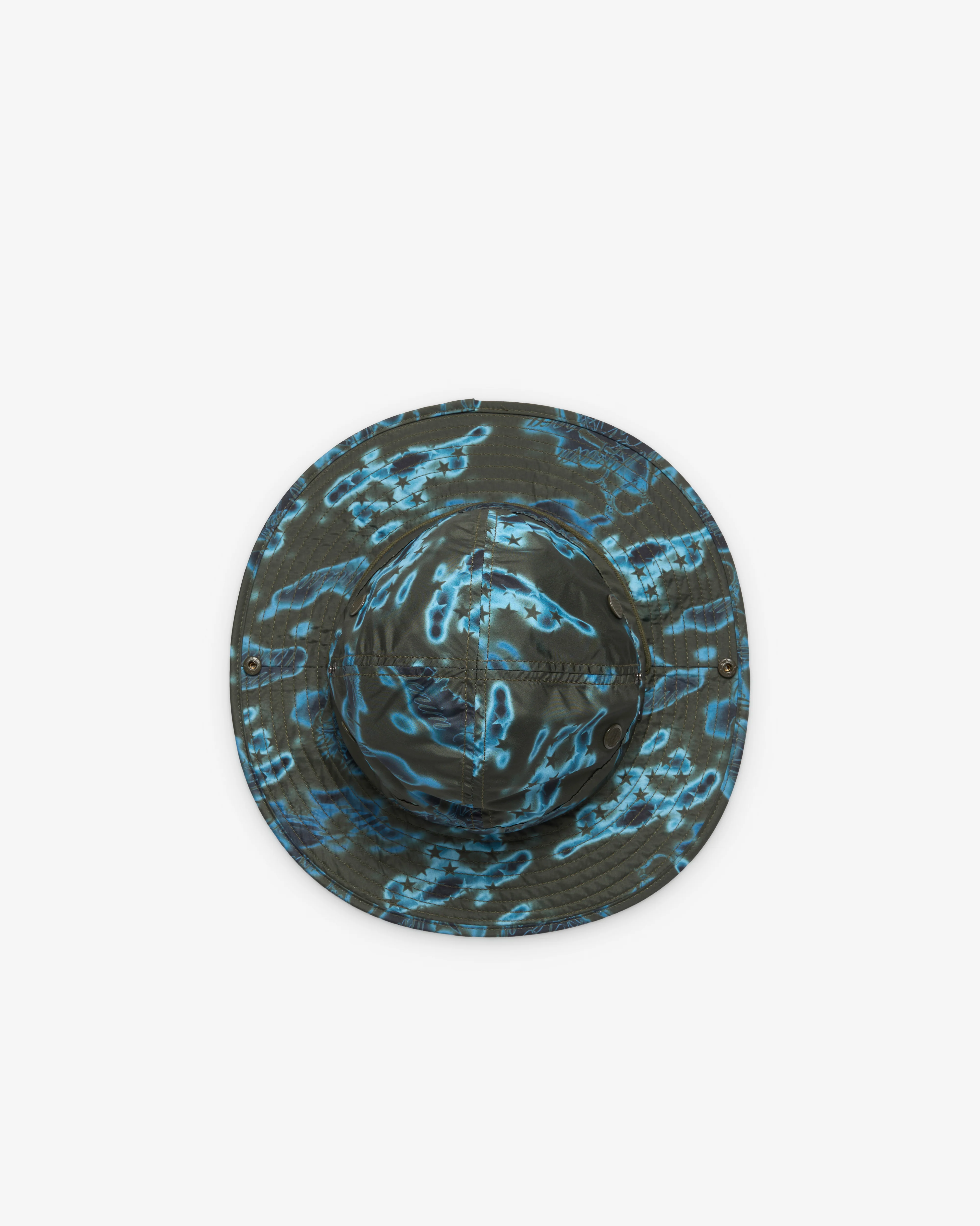 Denim Tears - Cloud Camo Bucket Hat - (Green) - Image 2