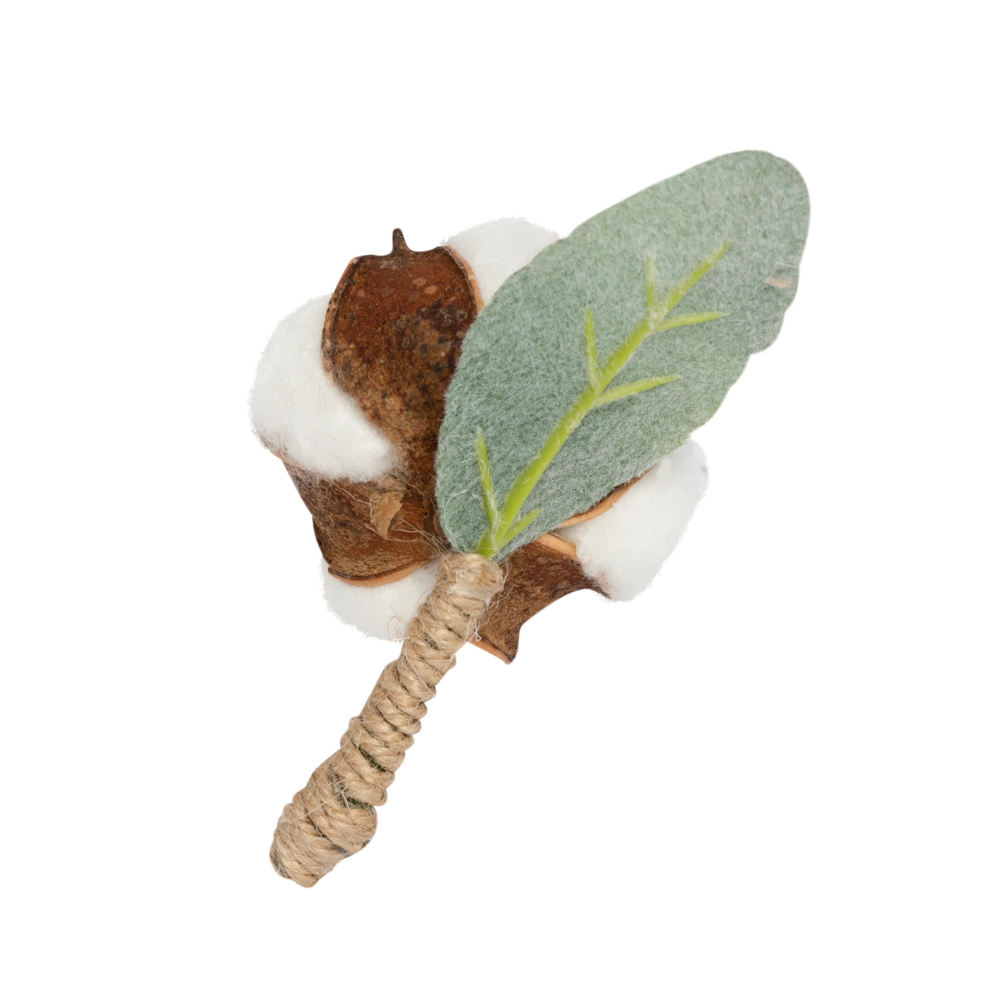 Denim Tears - Cotton Boutonnière - (White) - Image 2
