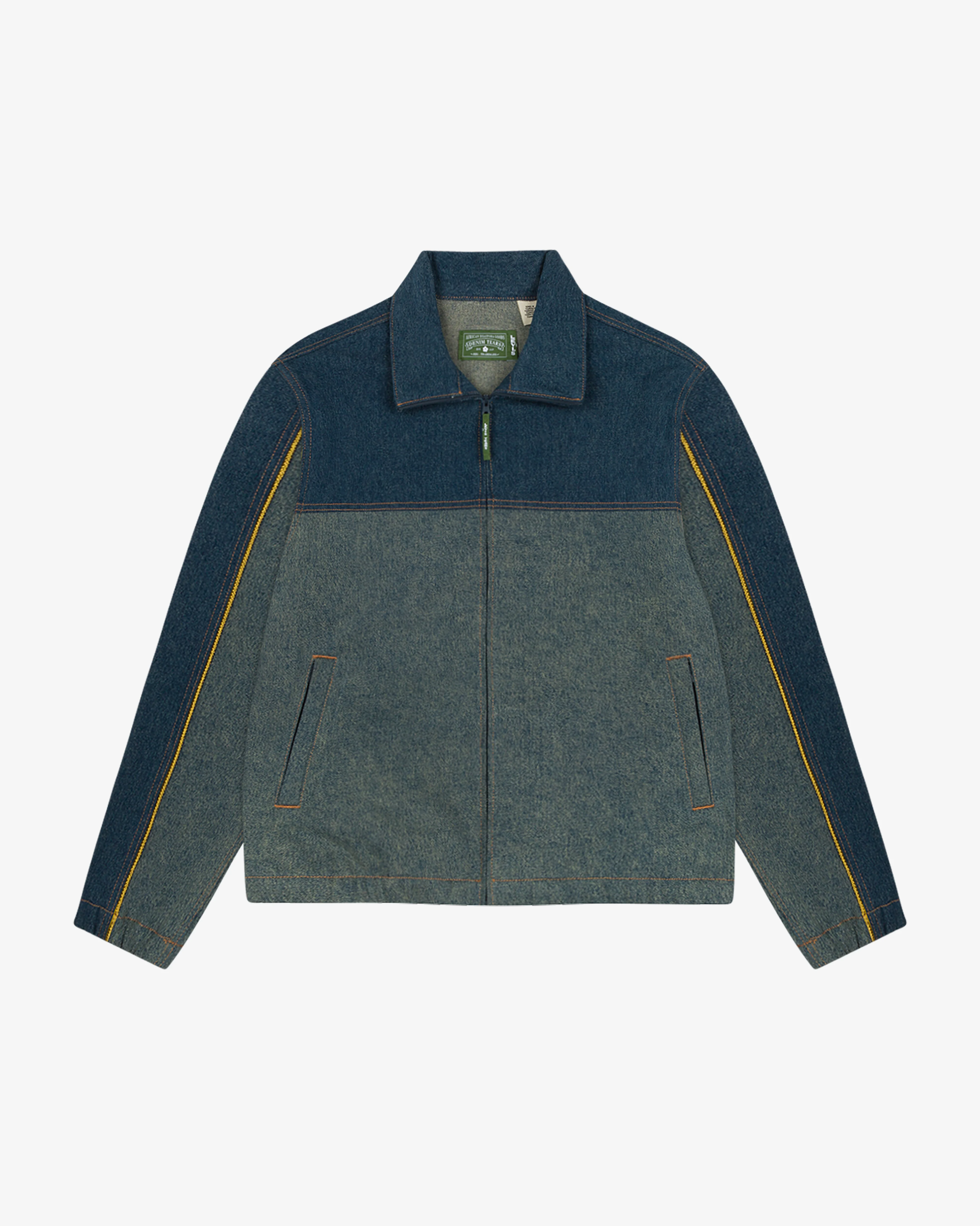 Denim Tears x Levi's - Men's Cotton Fleur De-Lis Denim Track Jacket - (Blue)