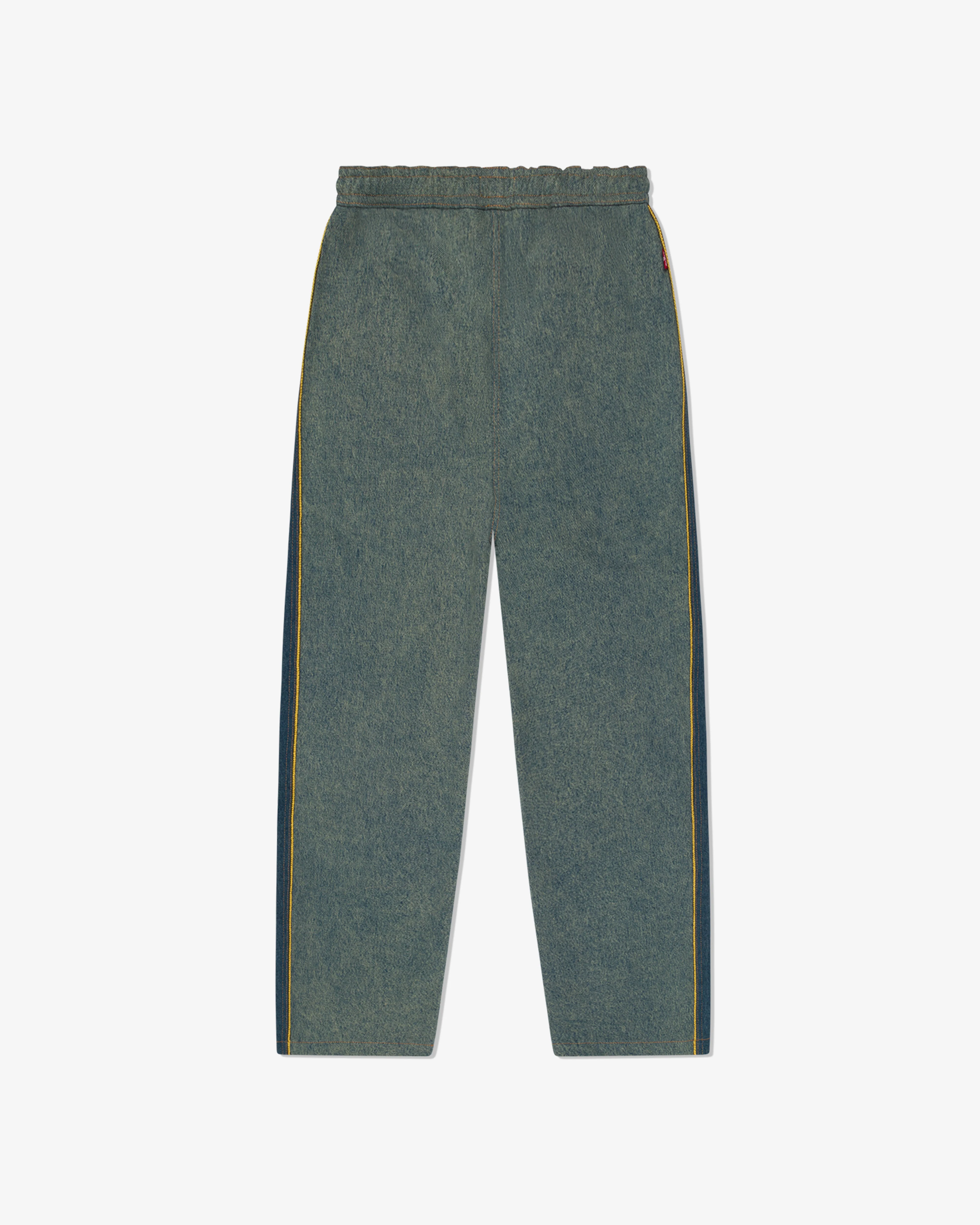 Denim Tears x Levi's - Men's Cotton Fleur De-Lis Denim Track Pants - (Blue) - Image 2