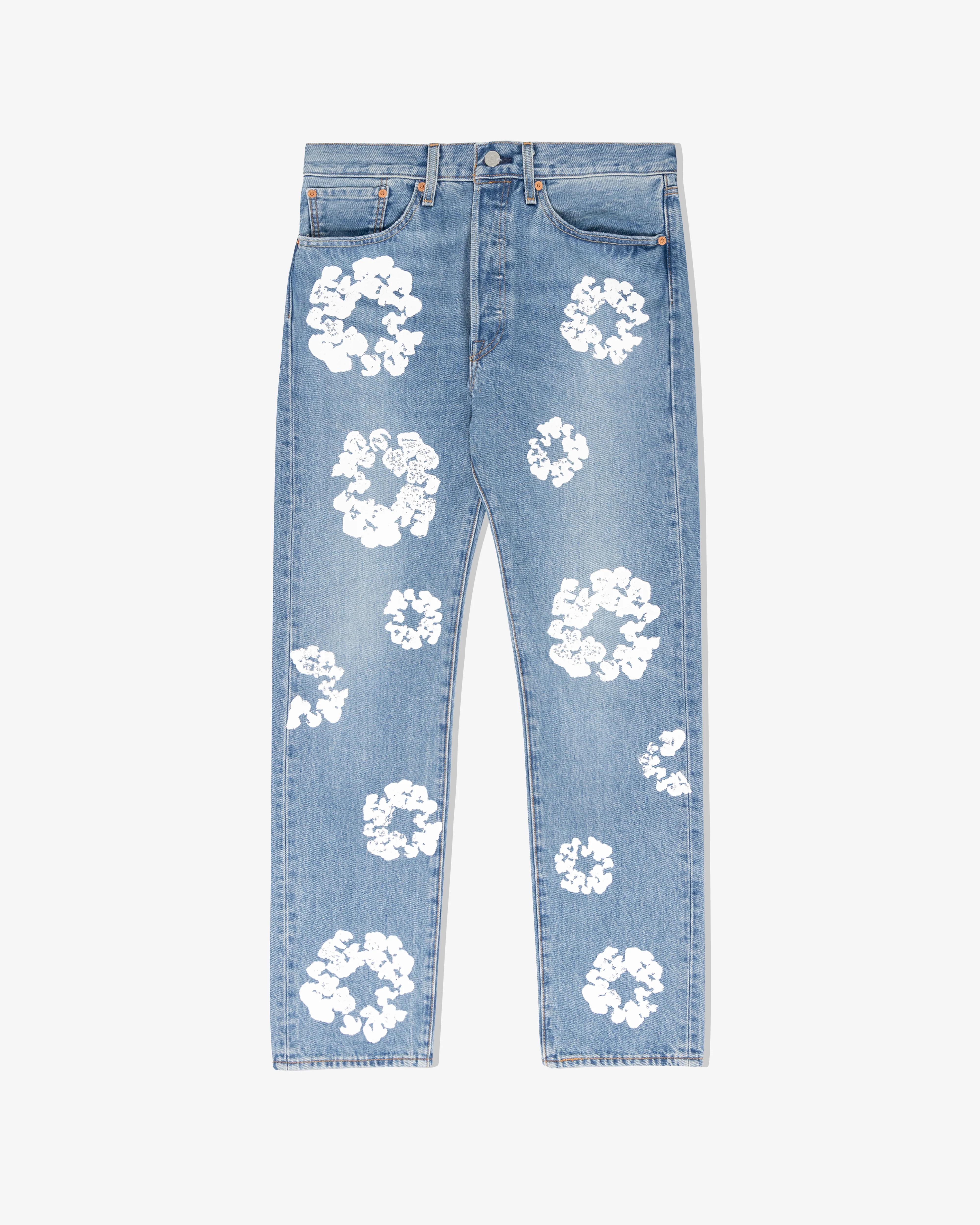 Denim Tears - Men's Cotton Wreath Jeans - (Light/Wash)