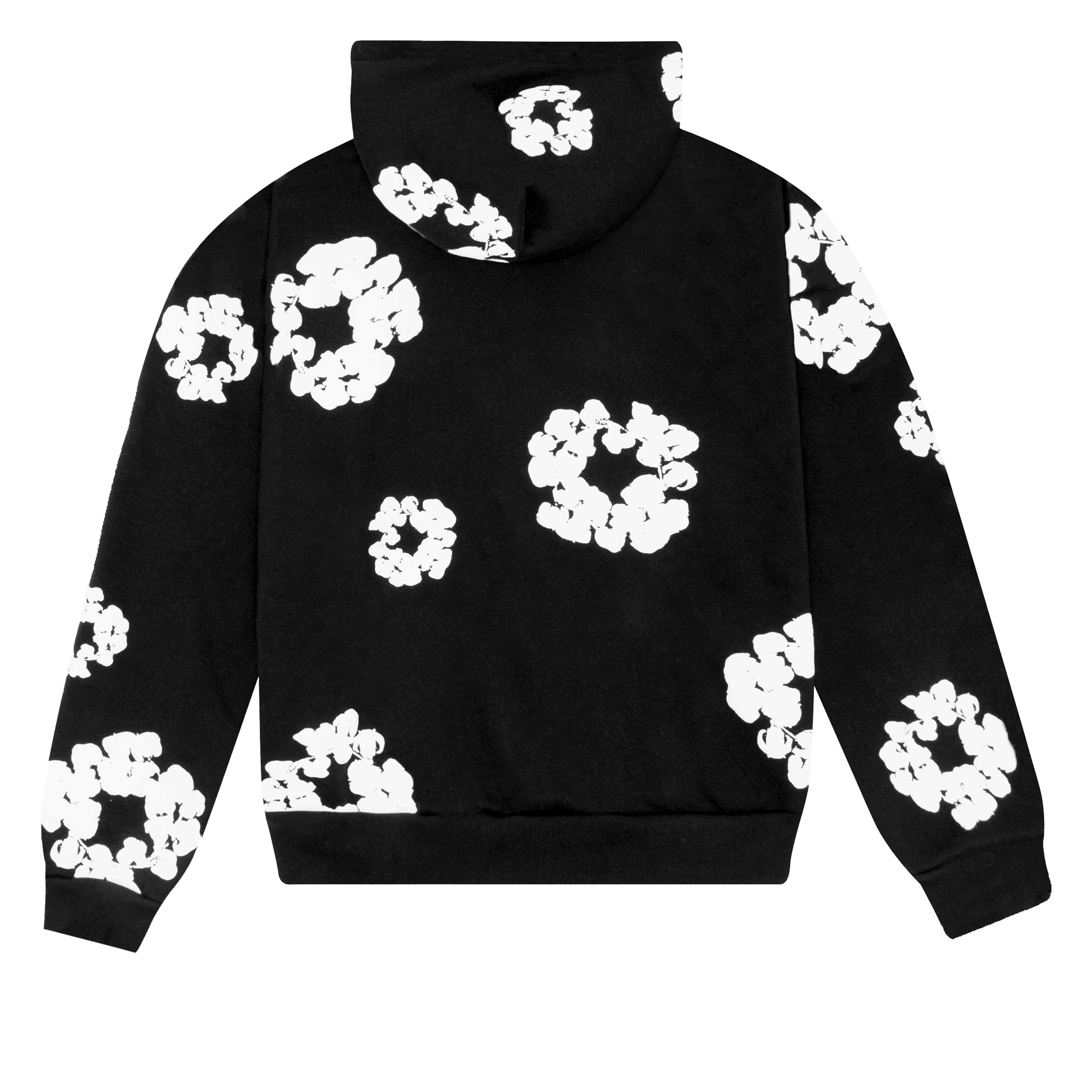 Denim Tears - Men's Cotton Wreath Sweatshirt - (Black) - Image 2