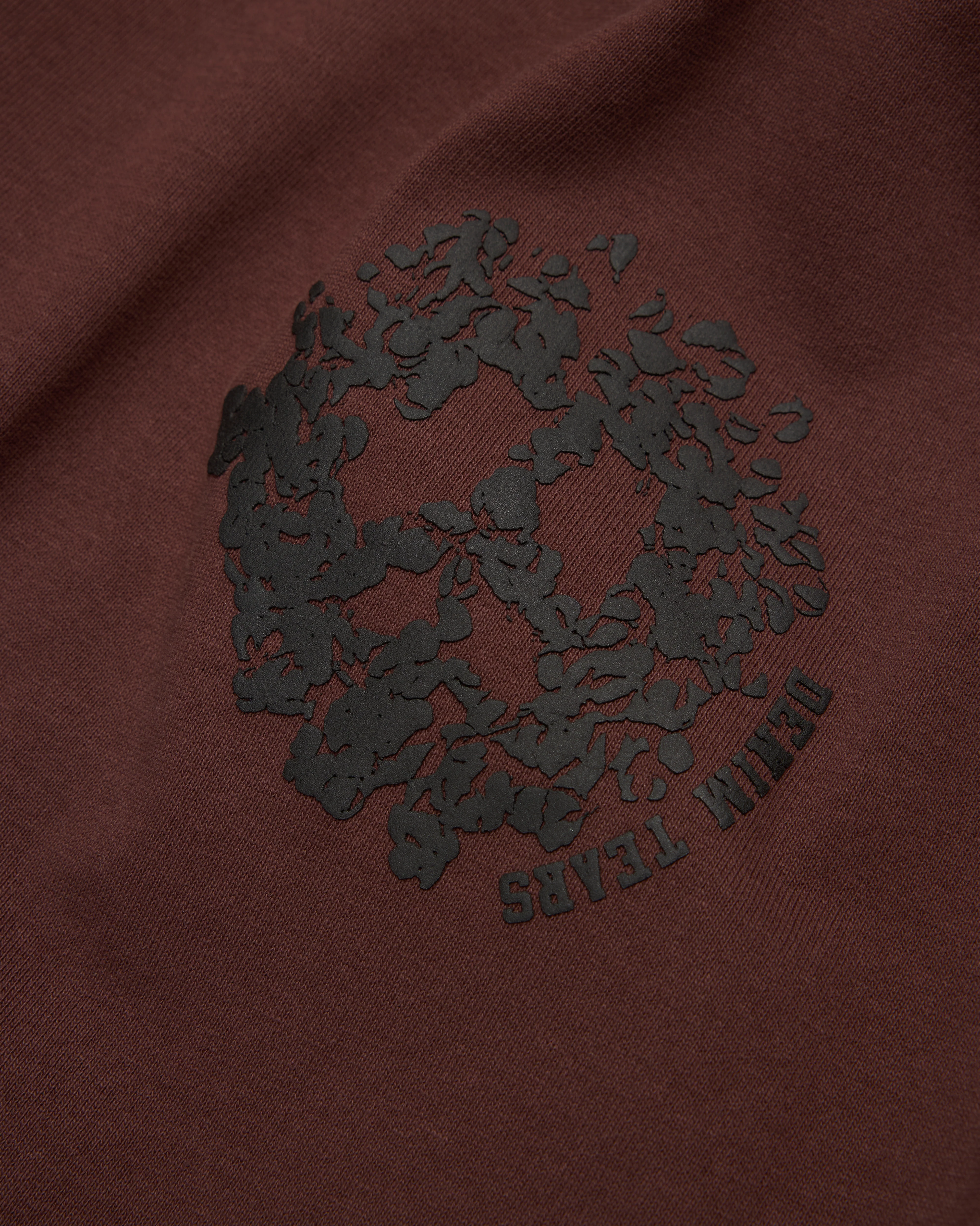 Denim Tears - Men's Denim U Ringer Tee - (Brown) - Image 3