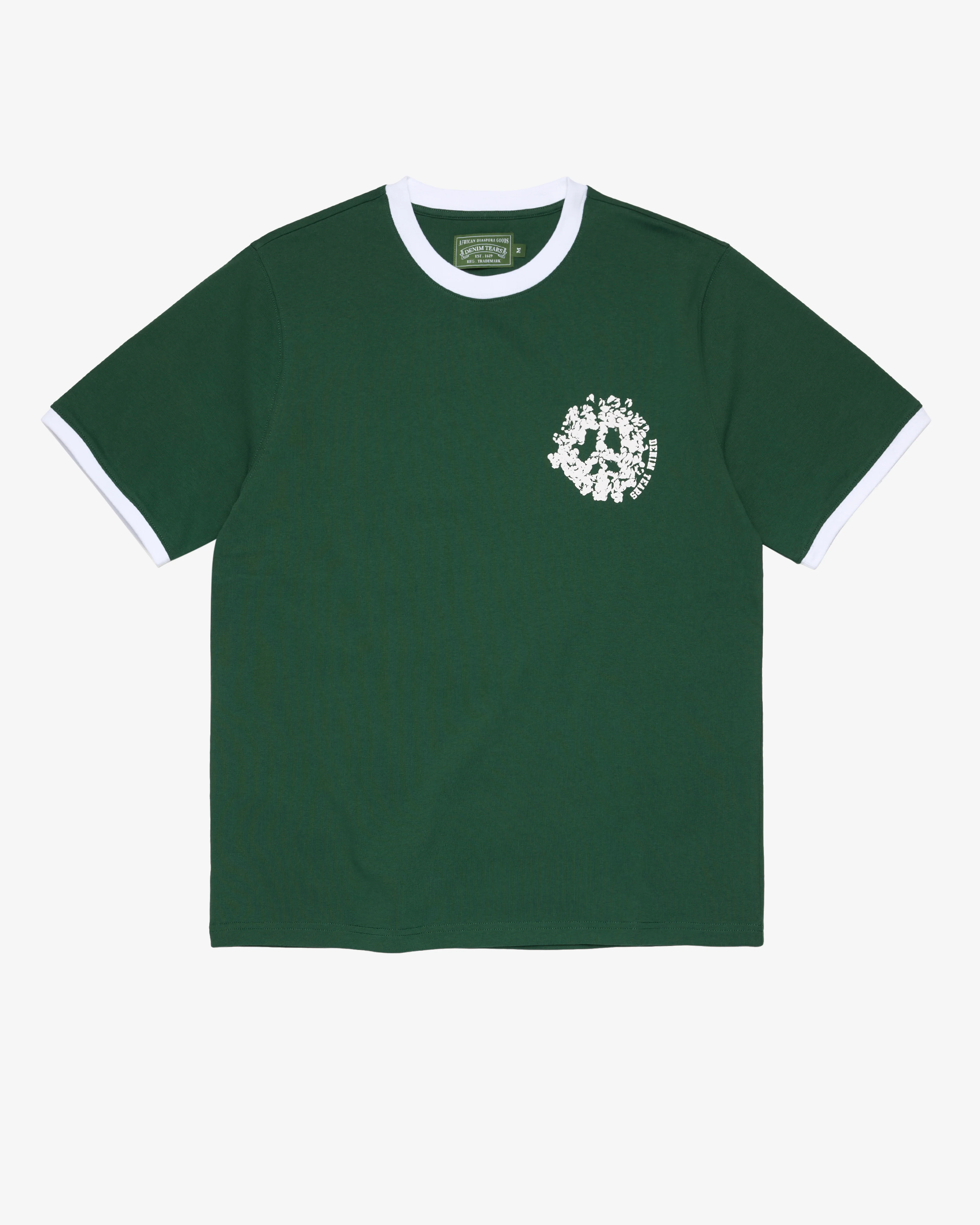 Denim Tears - Men's Denim U Ringer Tee - (Green)