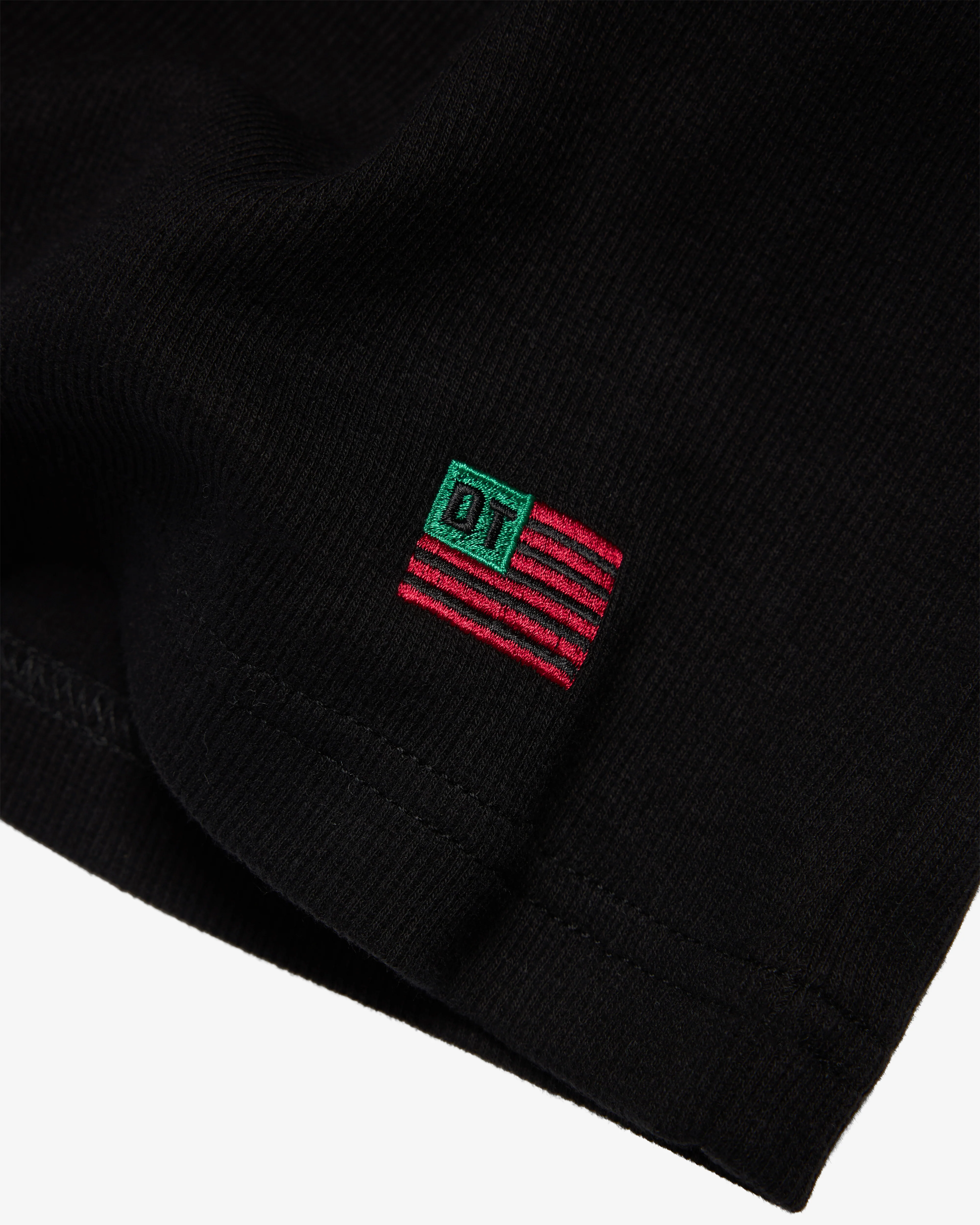 Denim Tears - Men's Ribbed Flag Tank - (Black) - Image 2