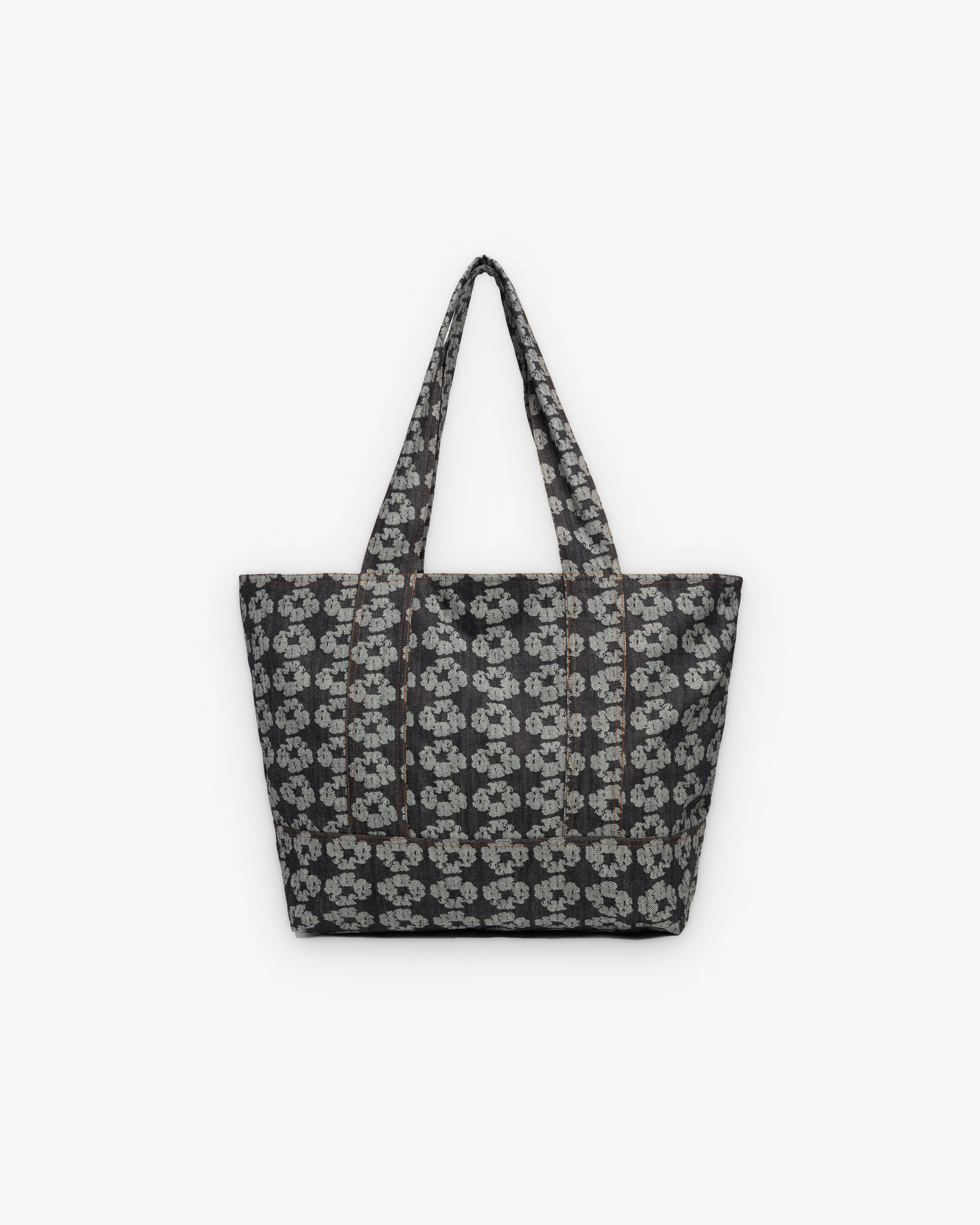 Denim Tears - Men's Jacquard Wreath Denim Tote Bag - (Dark Wash)