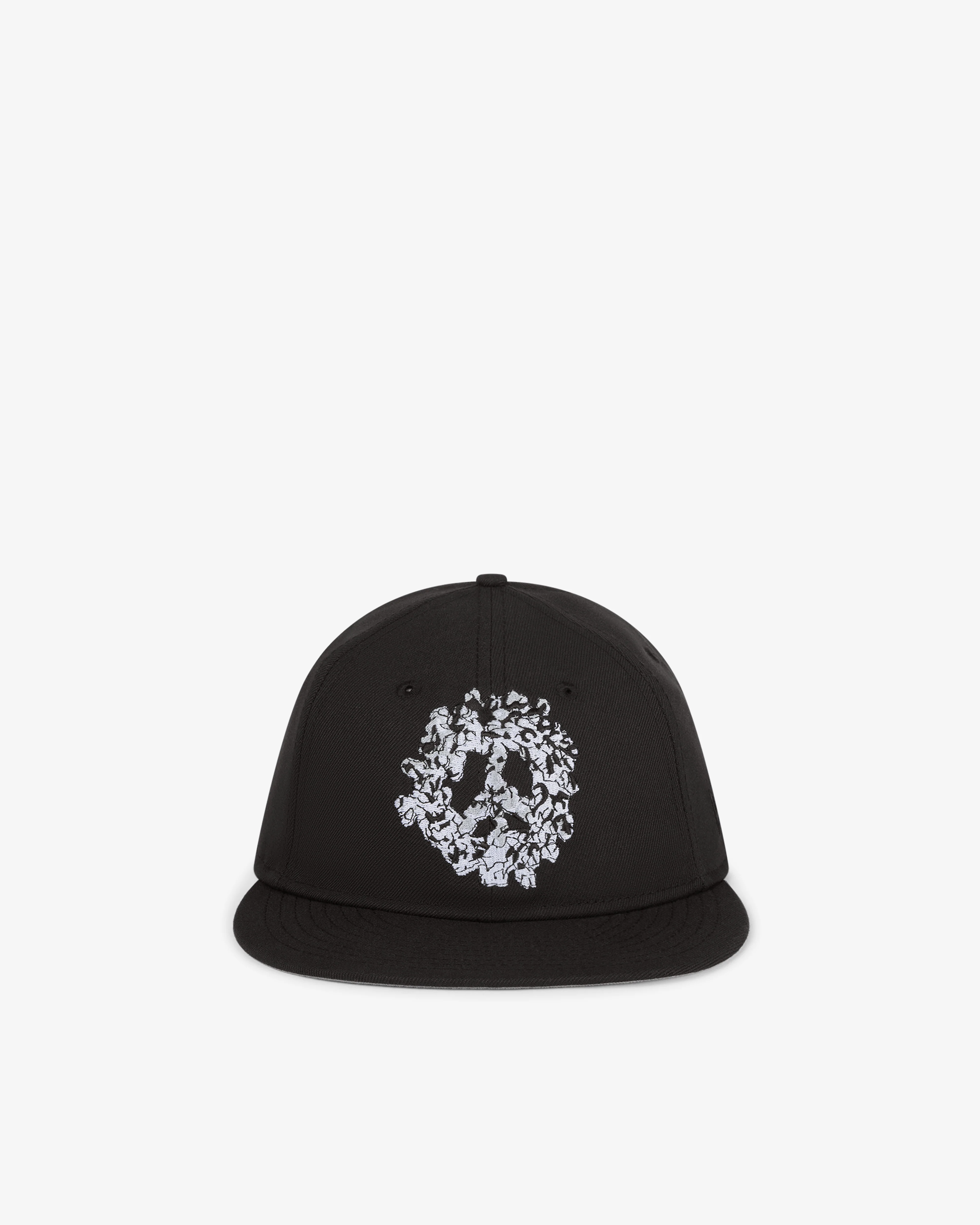 Denim Tears - Men's Peace Wreath Snapback Cap - (Black)