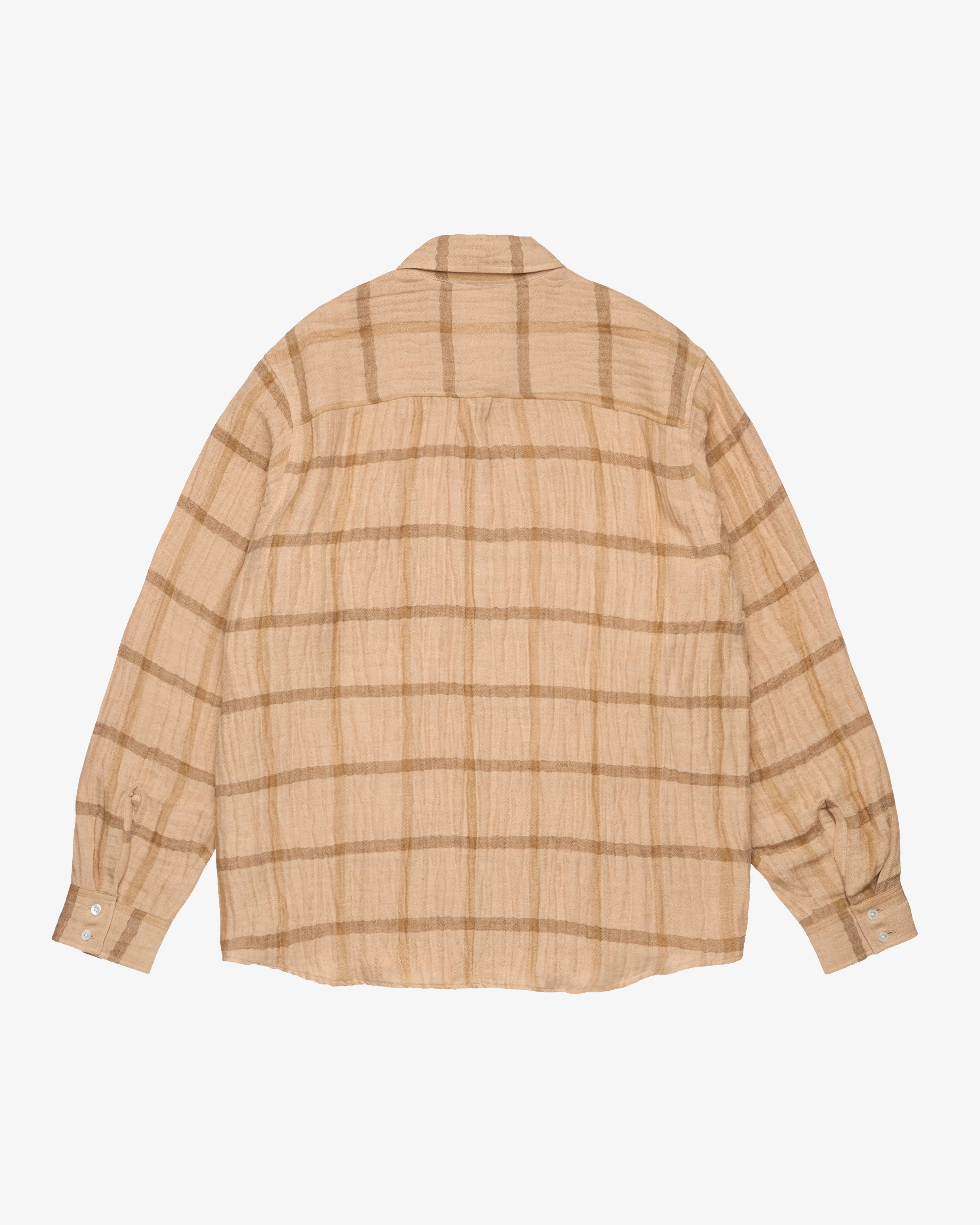 Denim Tears - Men's Pinstripe Pullover - (Tan) - Image 2