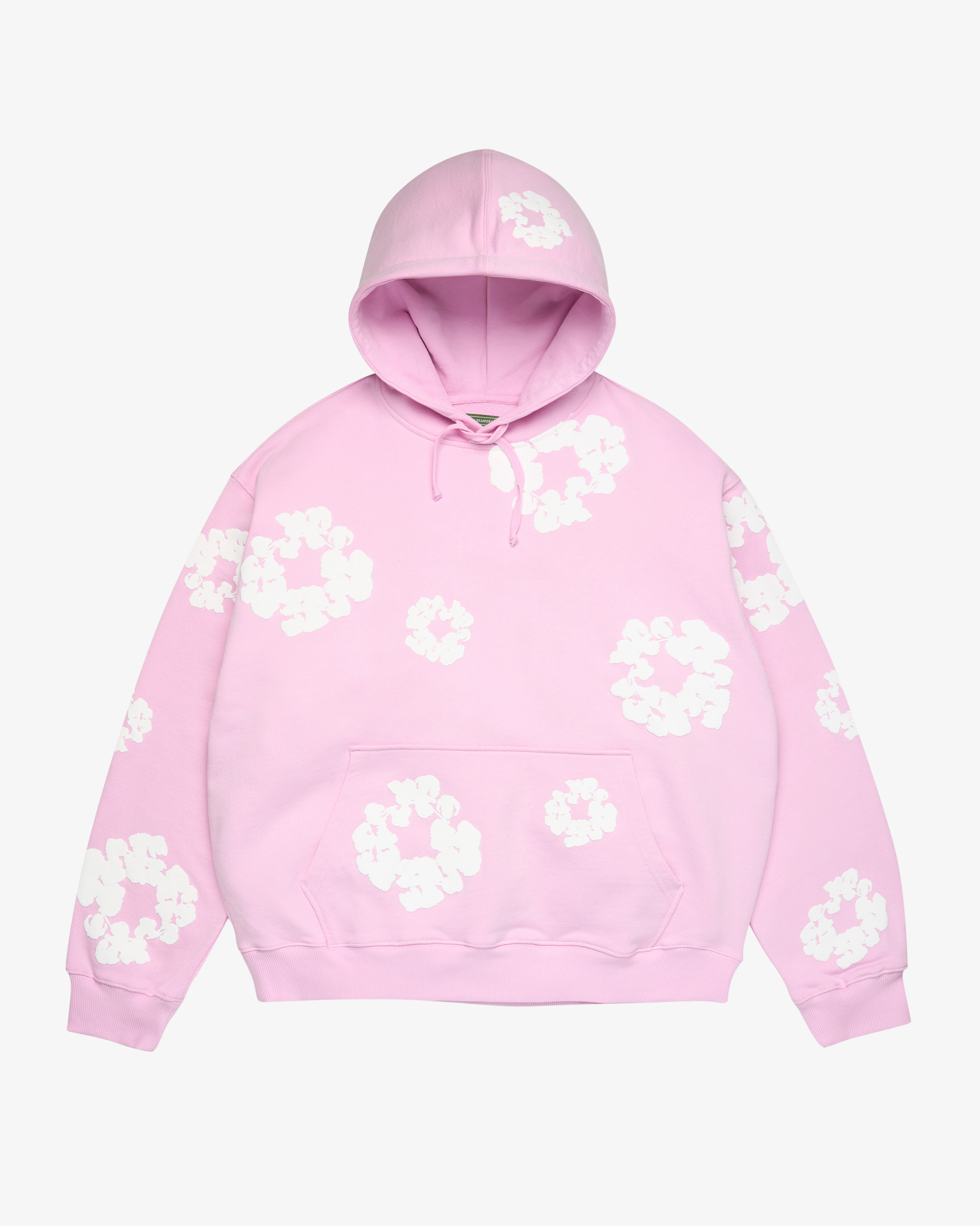 Denim Tears - Men's Powder Cotton Wreath Hoodie - (Pink)