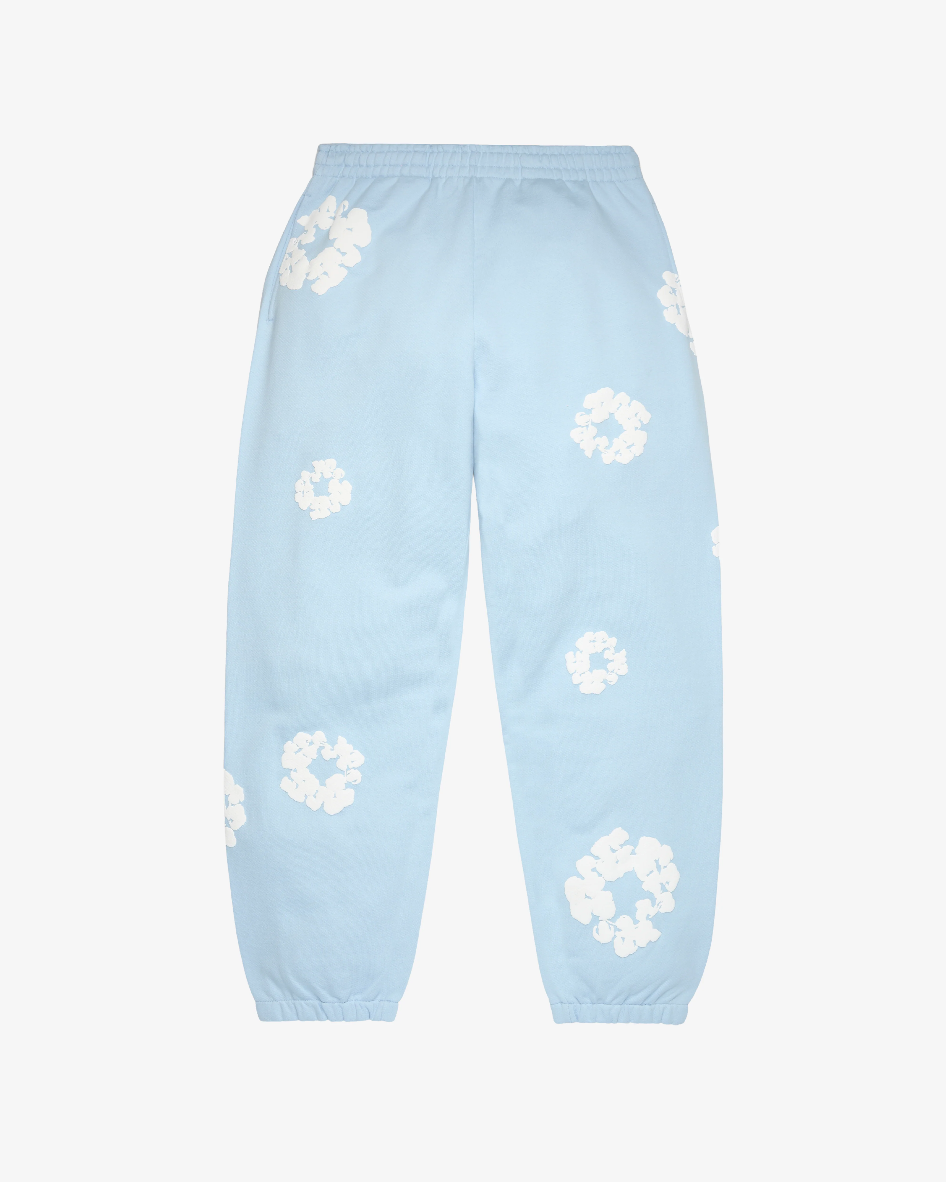 Denim Tears - Men's Powder Cotton Wreath Sweatpants - (Blue)