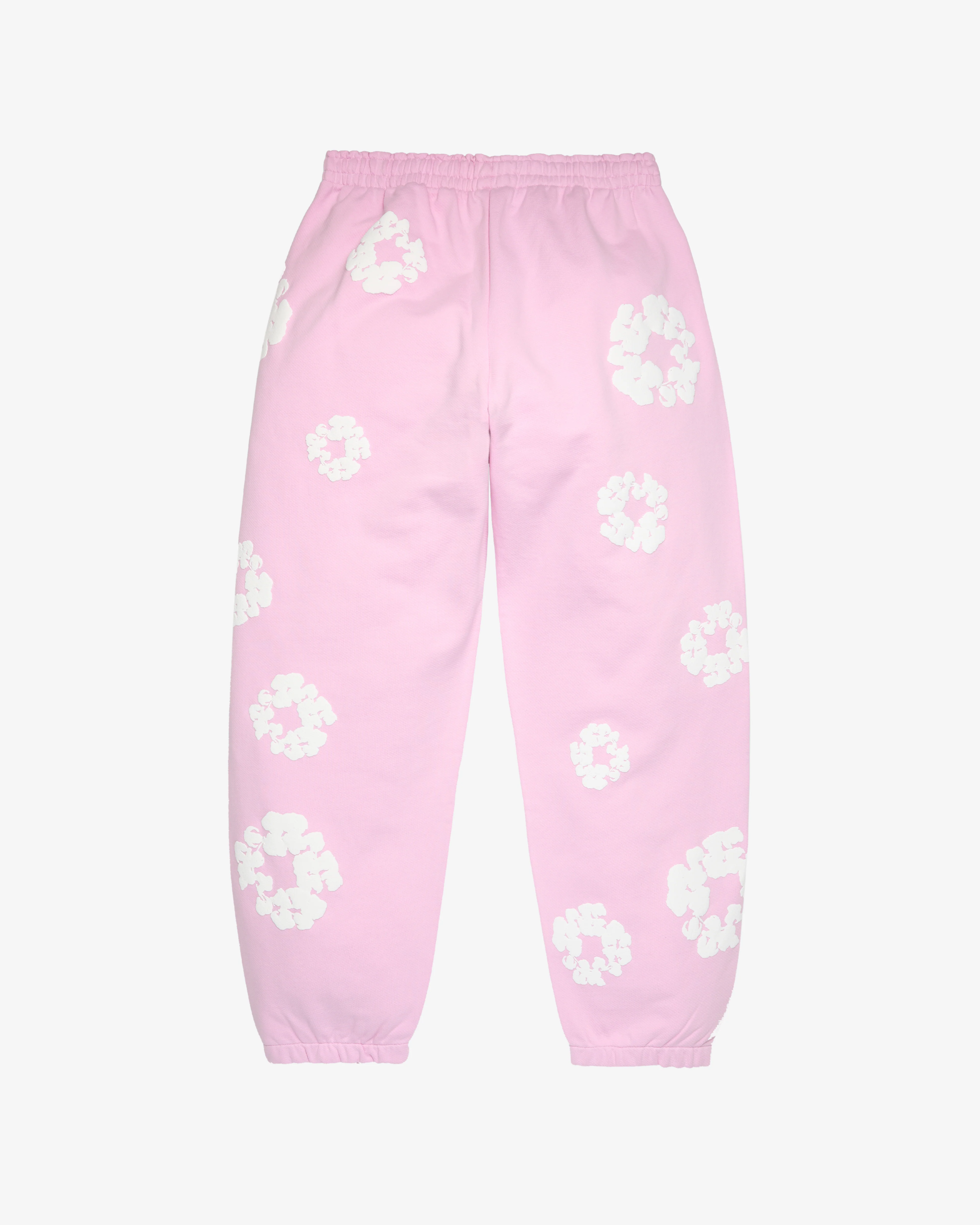 Denim Tears - Men's Powder Cotton Wreath Sweatpants - (Pink) - Image 2
