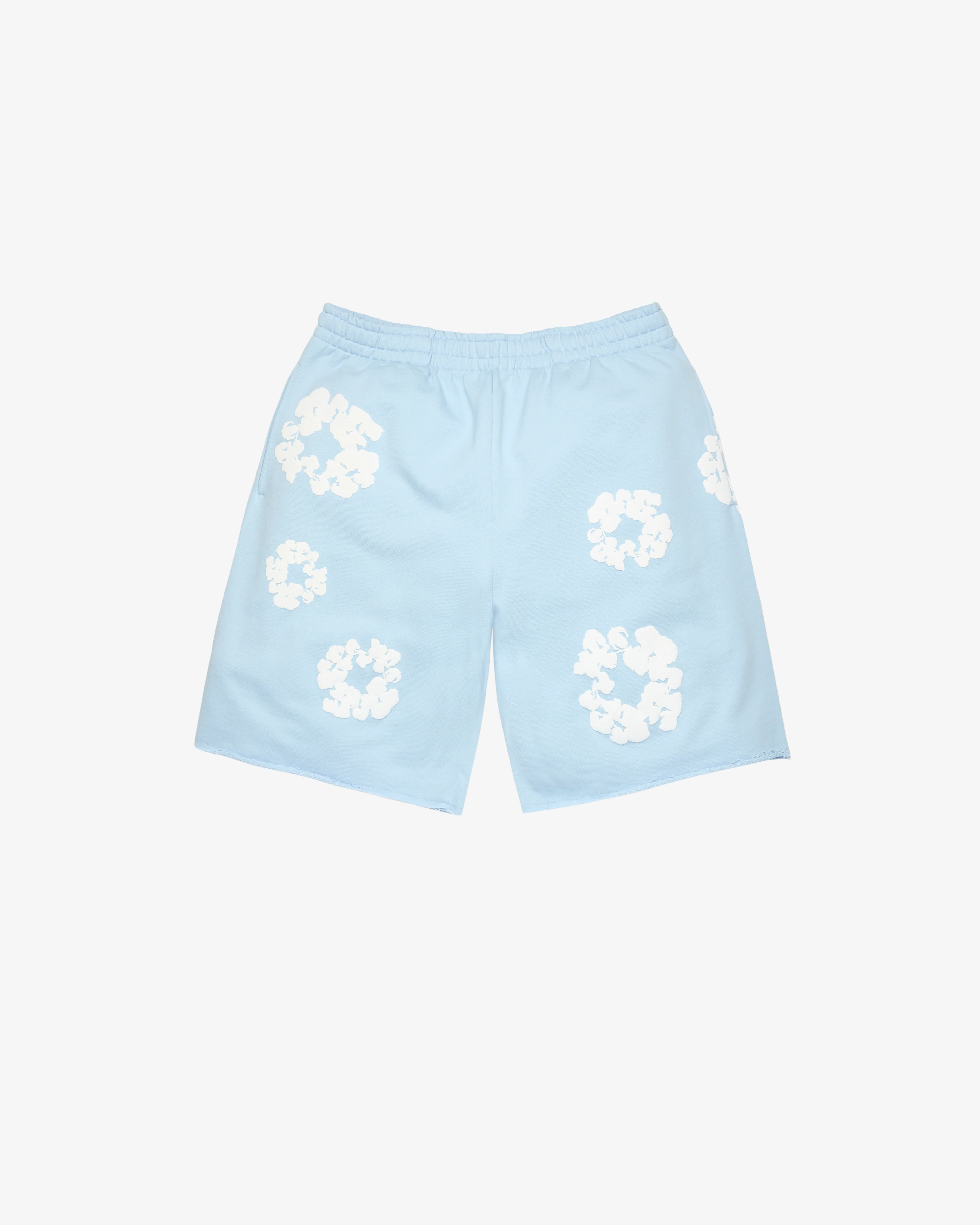 Denim Tears - Men's Powder Cotton Wreath Sweatshort - (Blue)