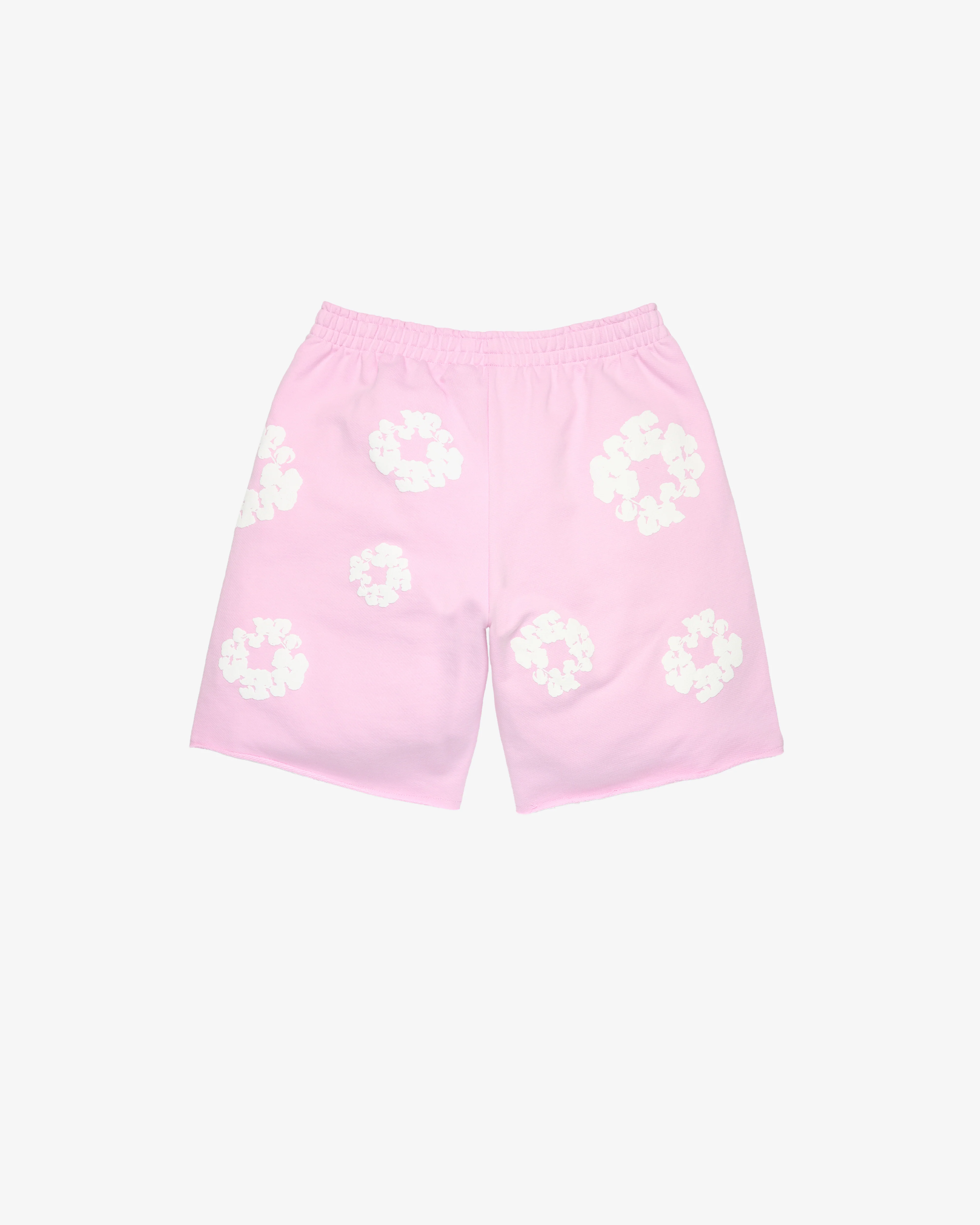 Denim Tears - Men's Powder Cotton Wreath Sweatshort - (Pink) - Image 2