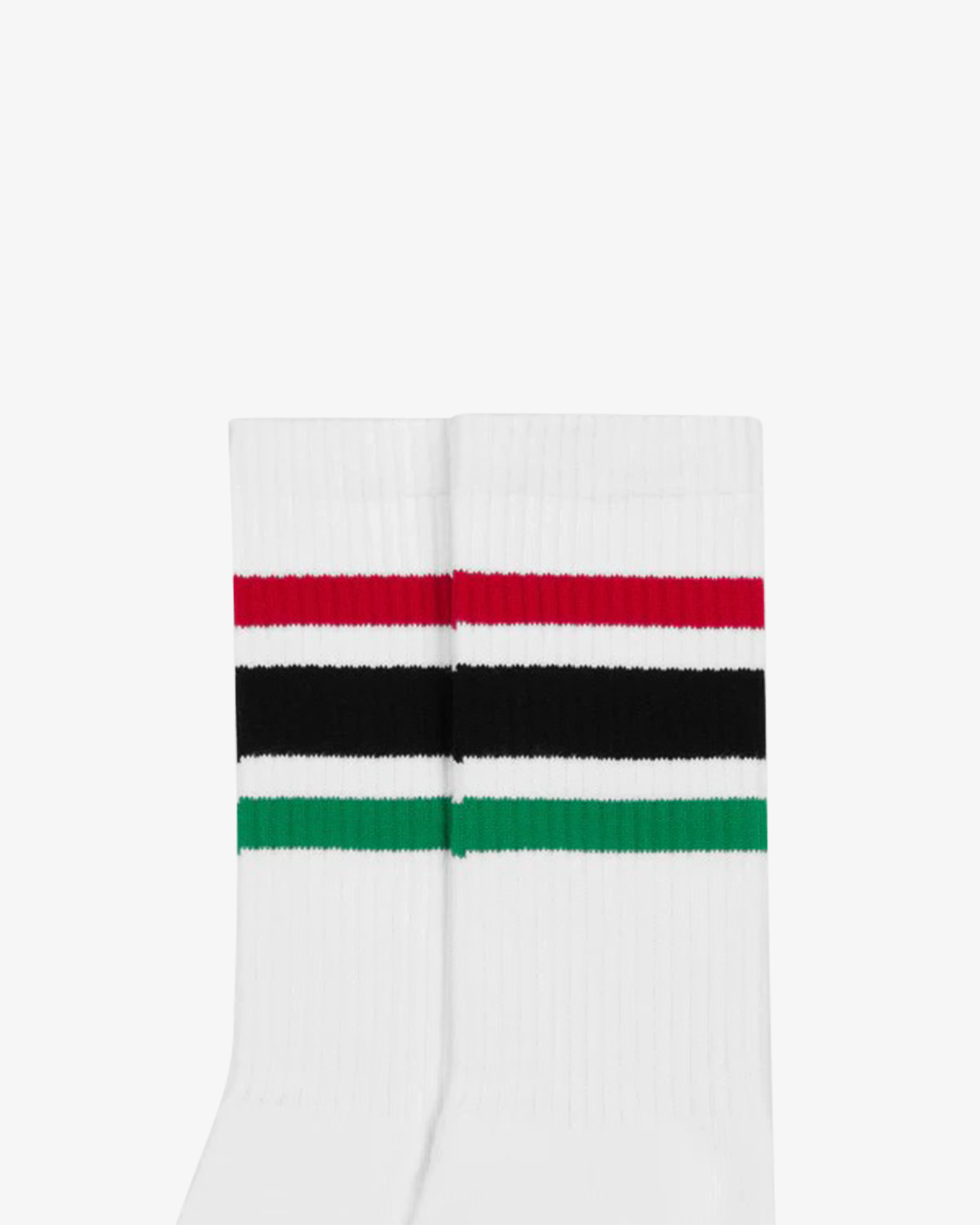 Denim Tears - RBG Socks - (White) - Image 3