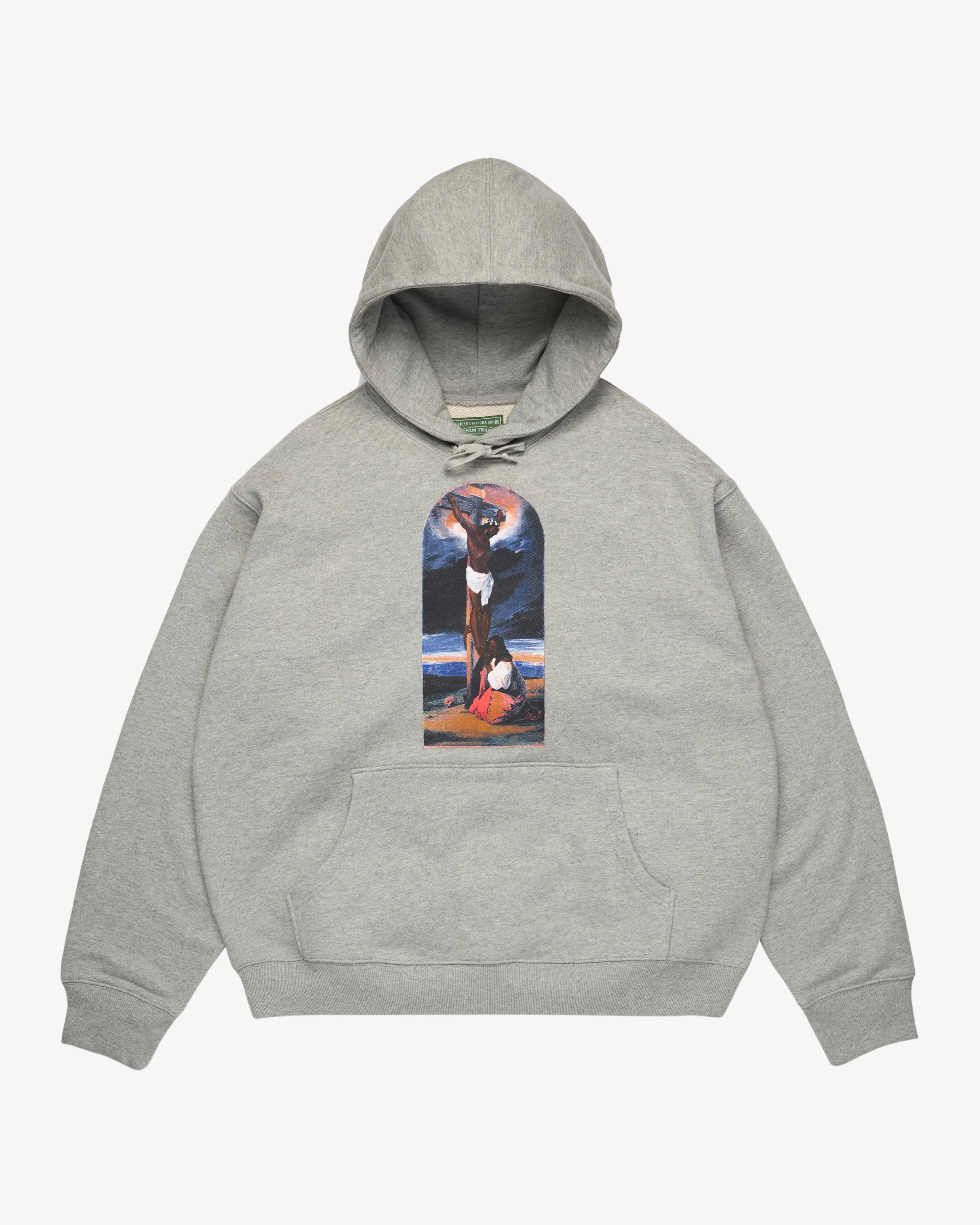 Denim Tears - Men's Biblical Hoodie - (Grey)