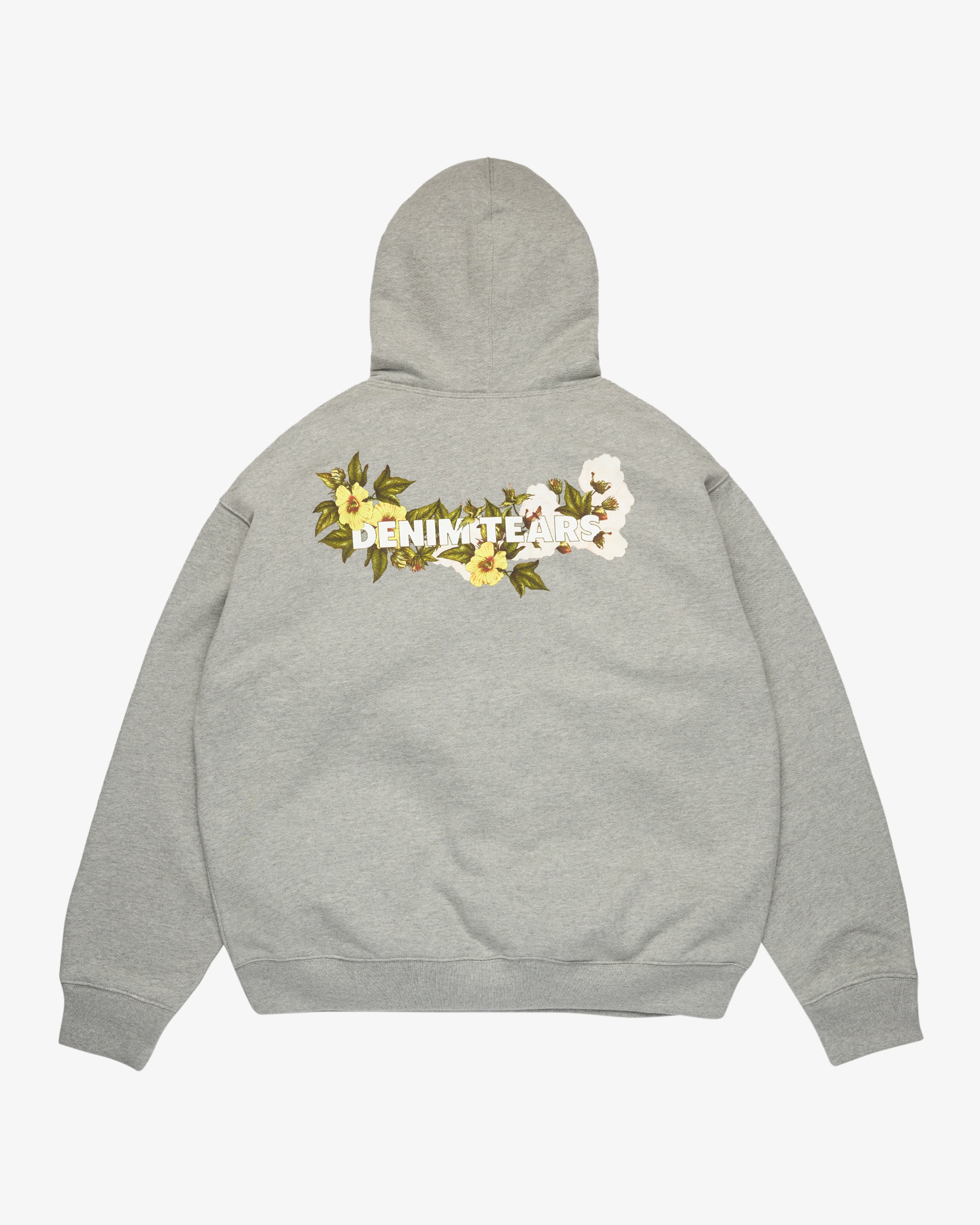 Denim Tears - Men's Biblical Hoodie - (Grey) - Image 2