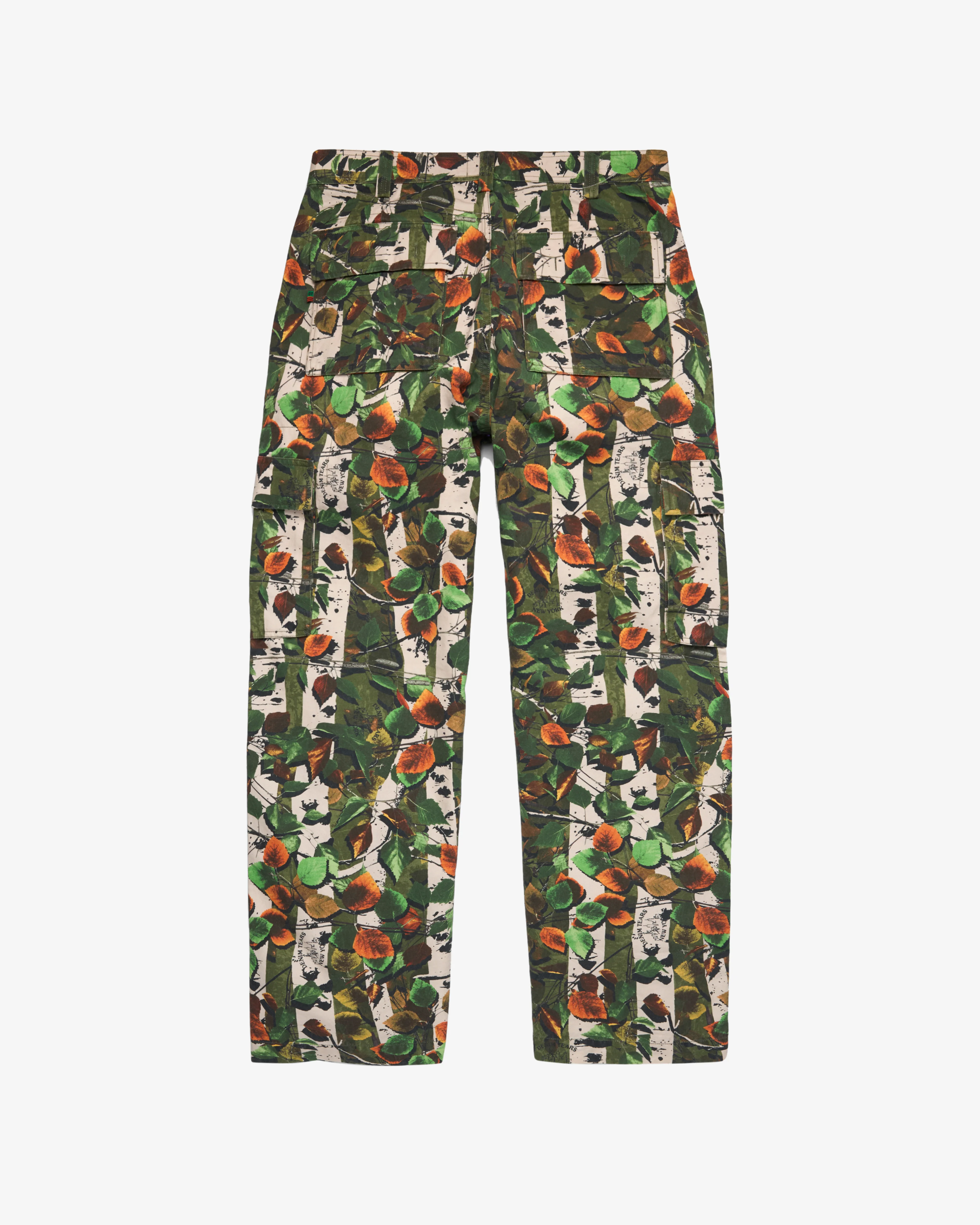Denim Tears - Men's Seasonal Cargo Pant - (Green / Camo) - Image 2