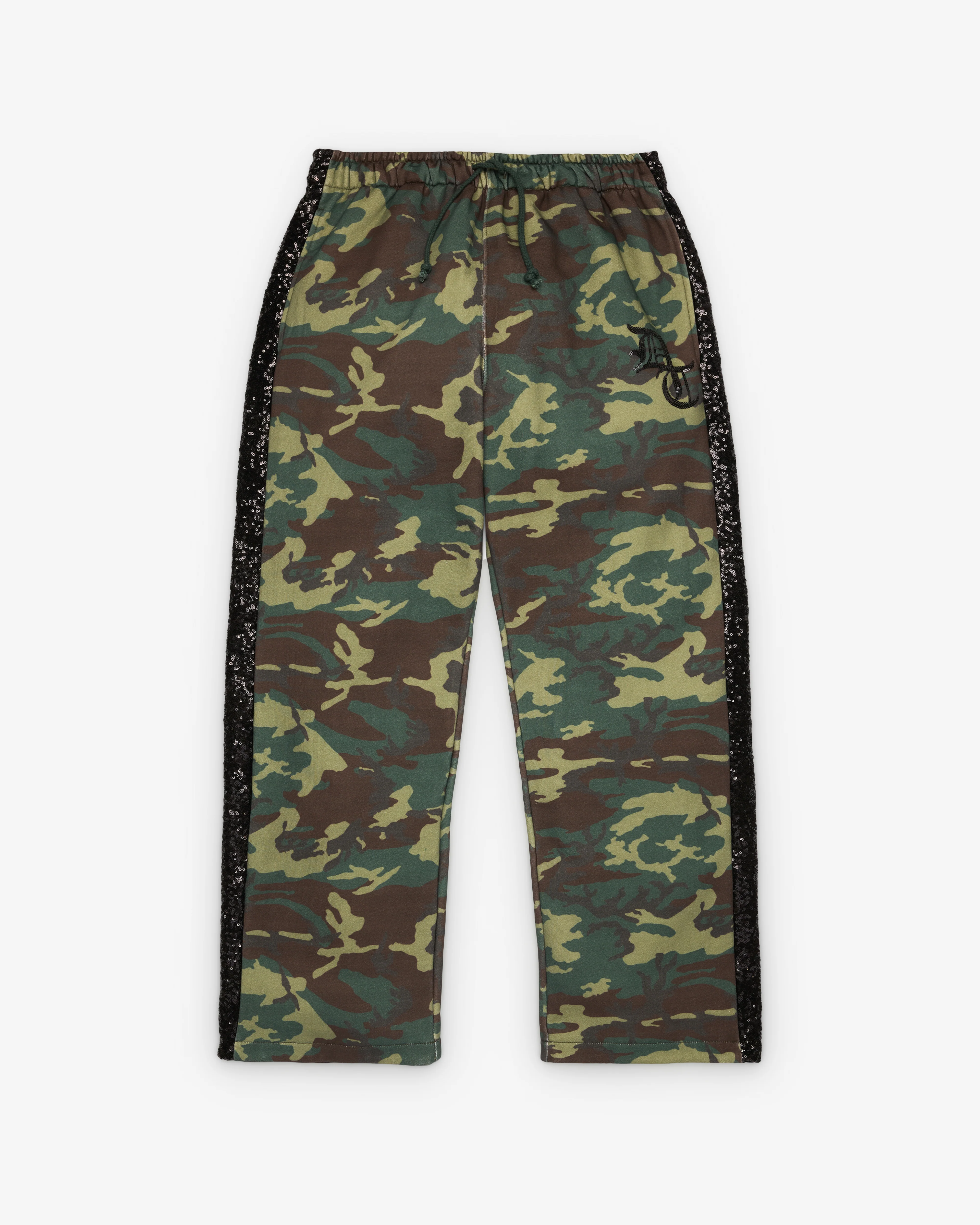 Denim Tears - Men's Sequins Side Panel Sweatpant - (Camo)