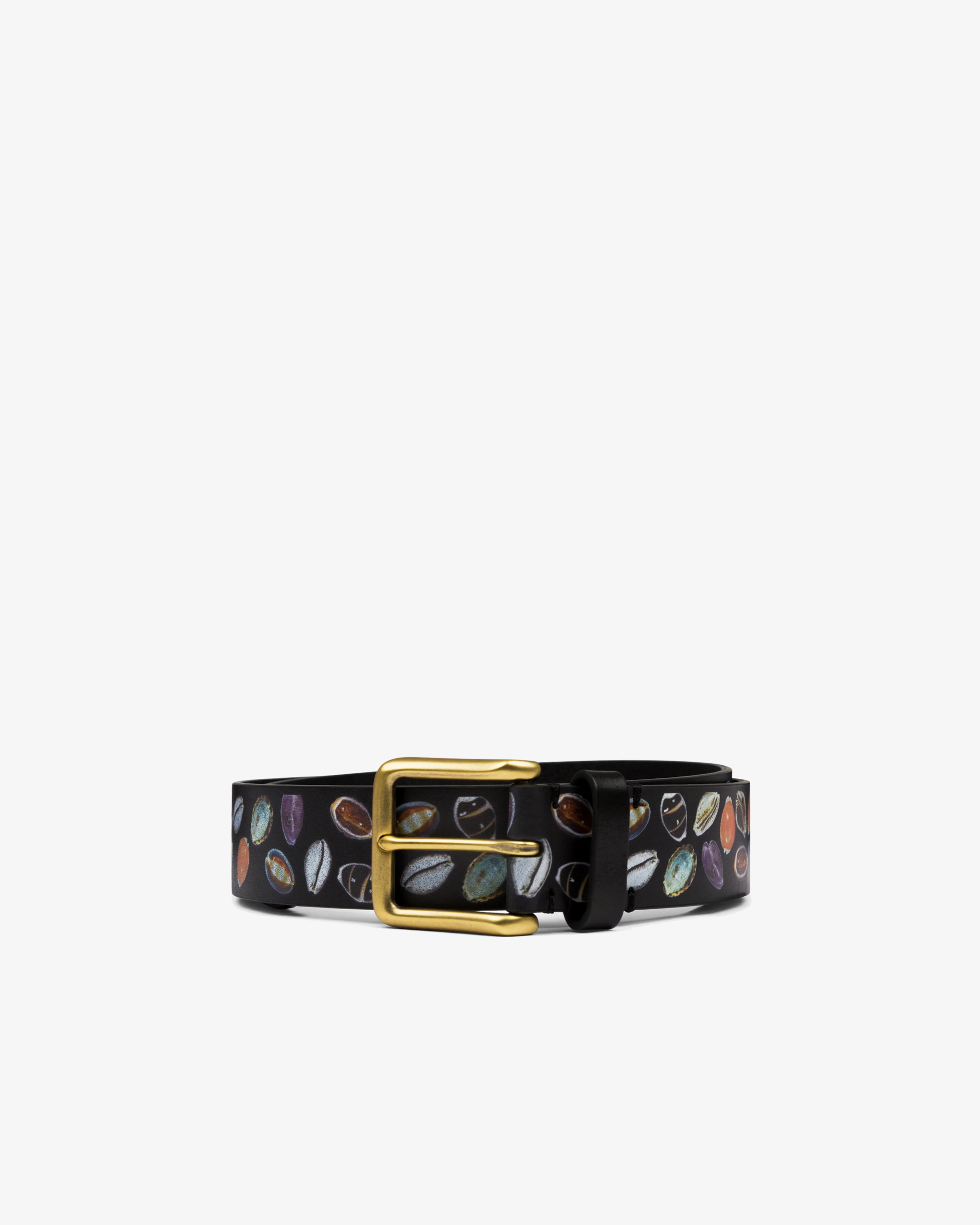 Denim Tears - Men's Shell Belt - (Black) - Image 2