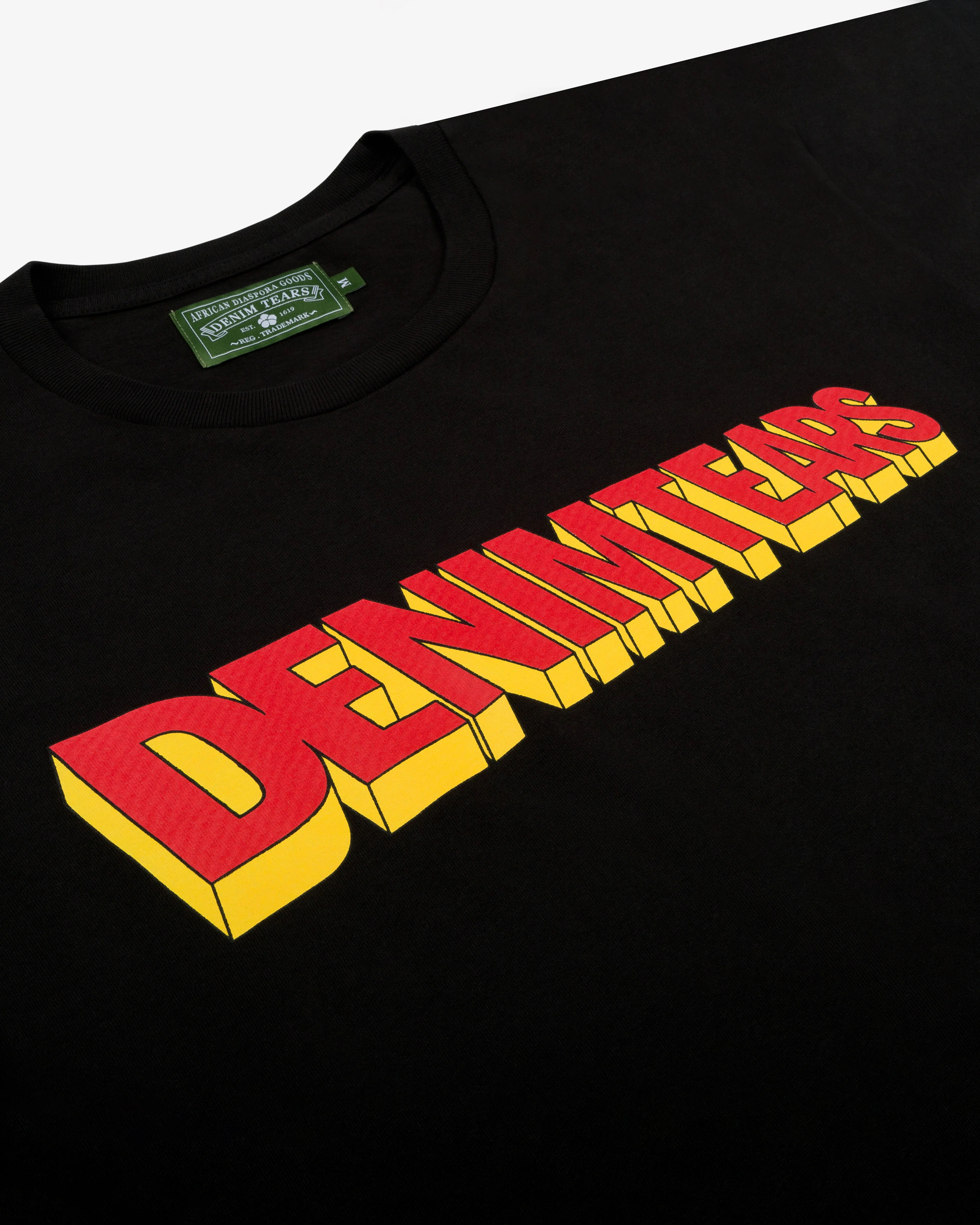Denim Tears - Men's Stan T-Shirt - (Black) - Image 3