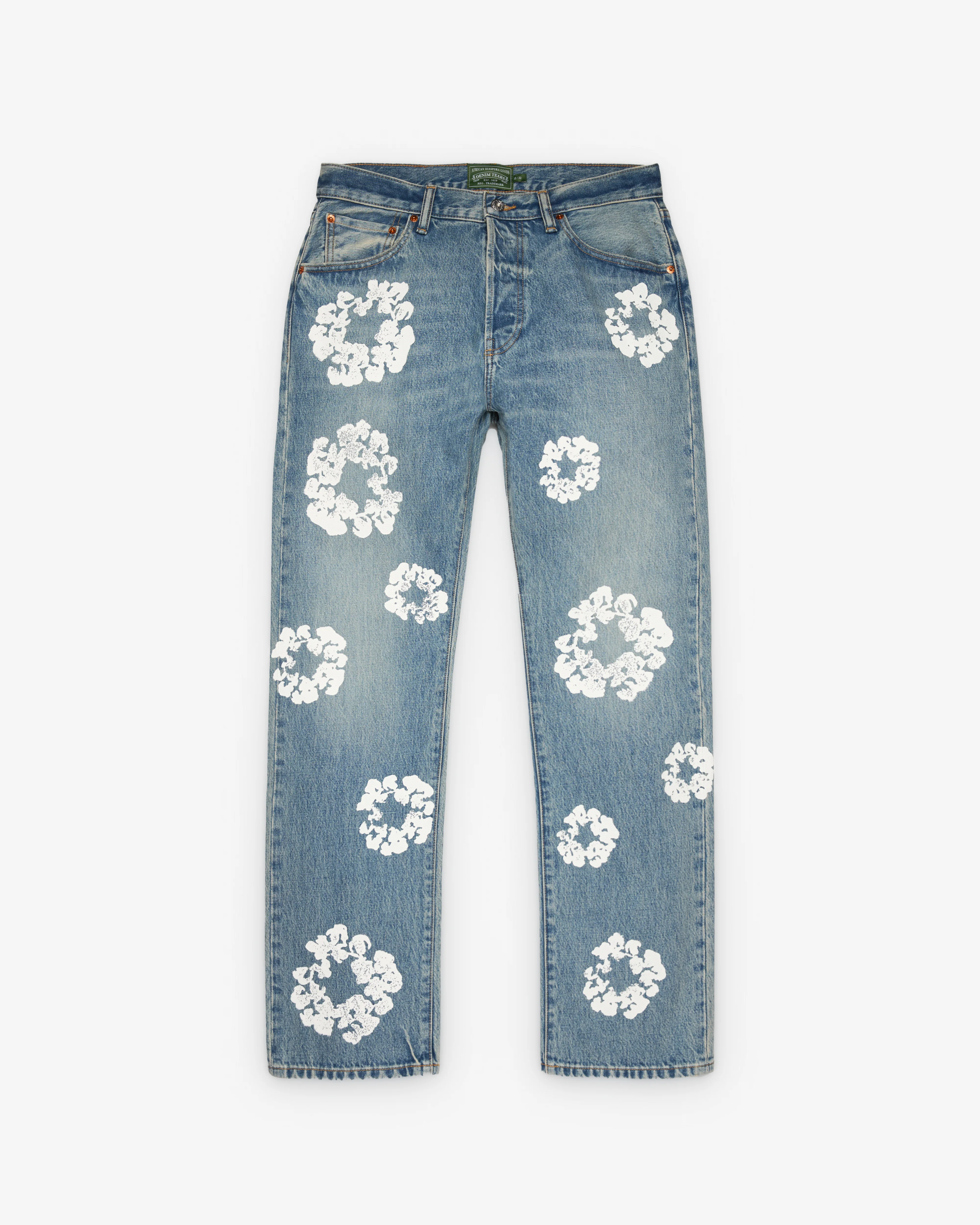 Denim Tears - Men's Straight Denim Pants - (Light Wash)
