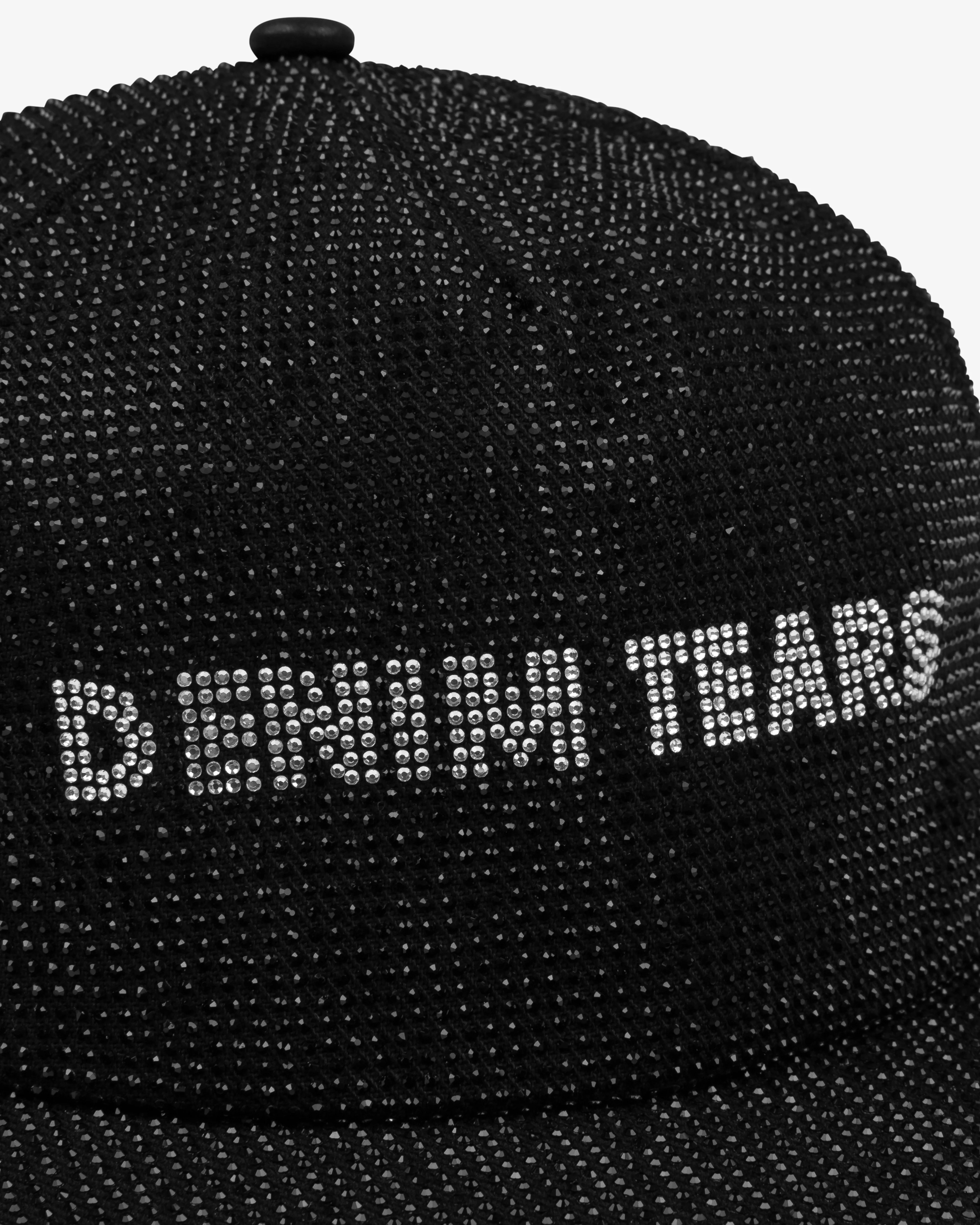 Denim Tears - Men's Strass Logo Cap - (Black) - Image 3