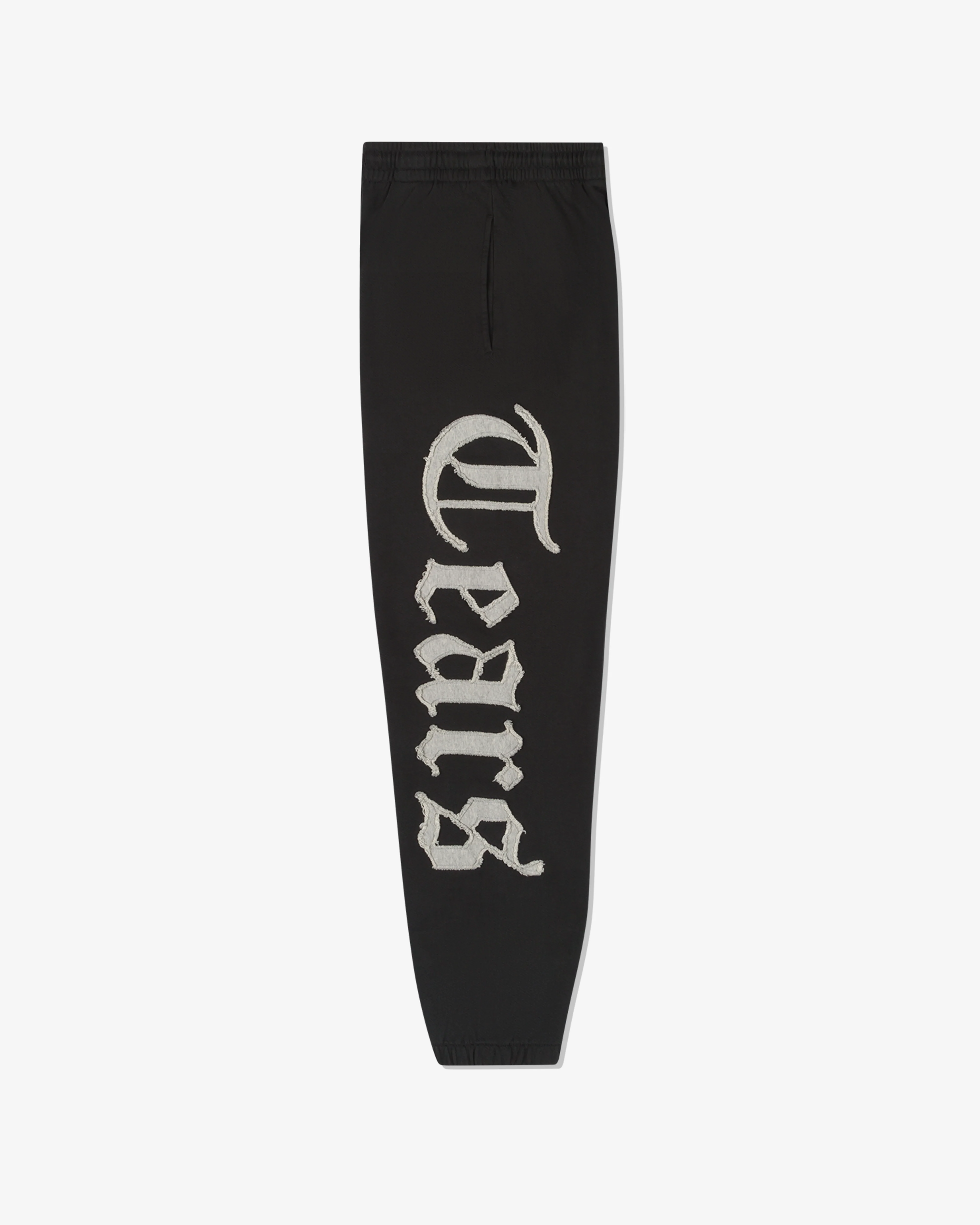 Denim Tears - Men's Cut Out Sweatpants - (Charcoal) - Image 2
