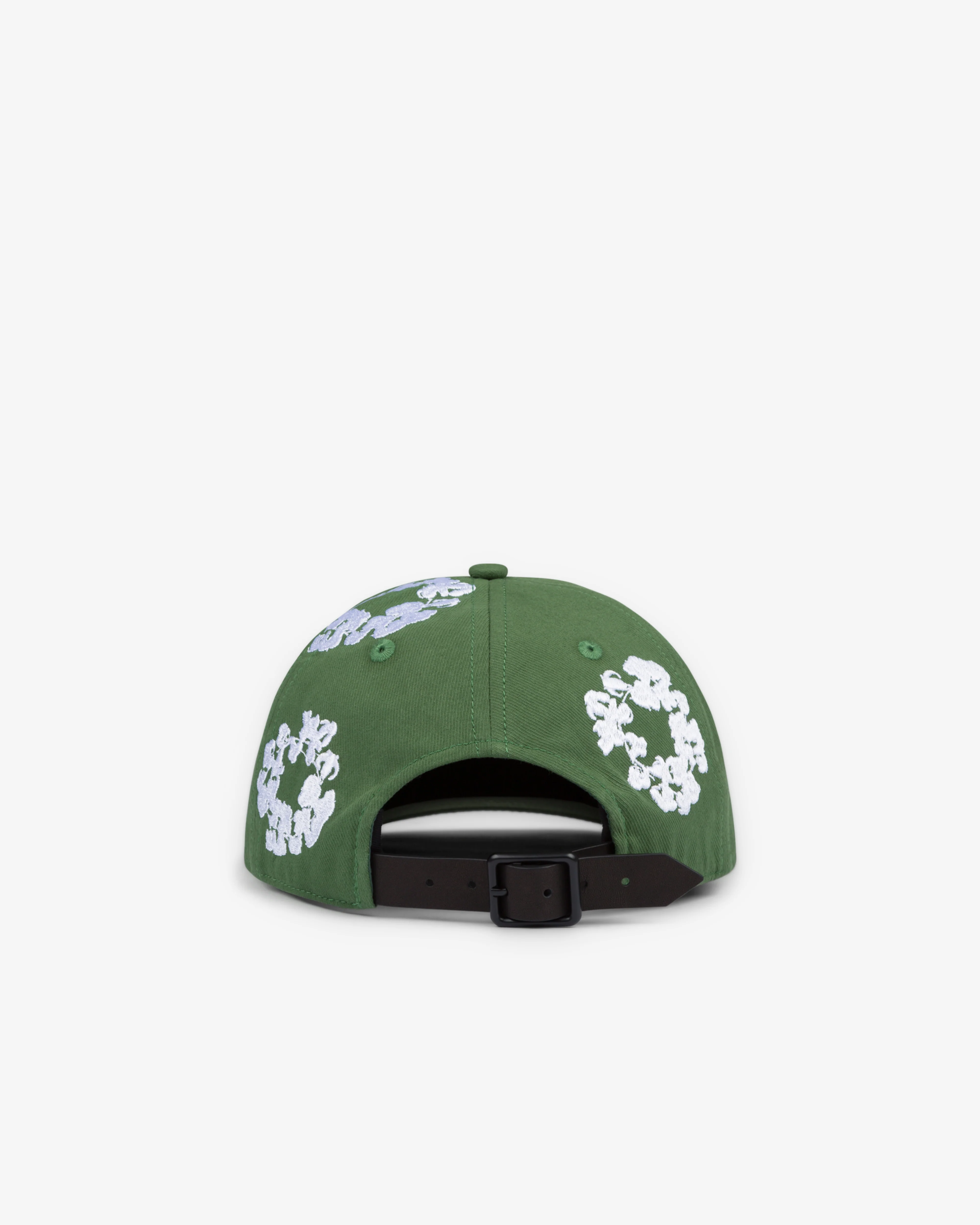 Denim Tears - Men's Cotton Wreath Cap - (Green) - Image 2