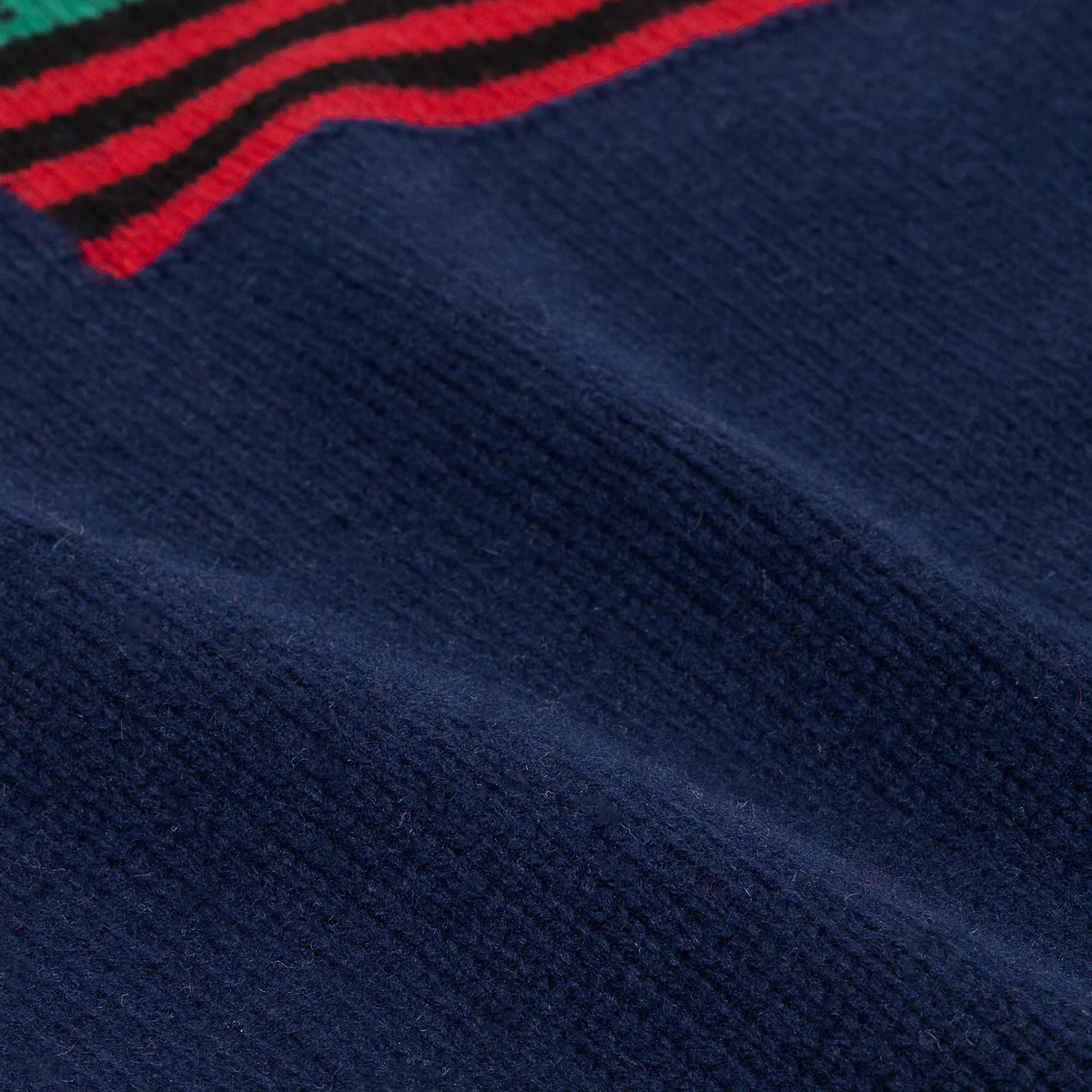 Denim Tears - 1619 Pan African Flag Sweater - (Navy) - Image 3