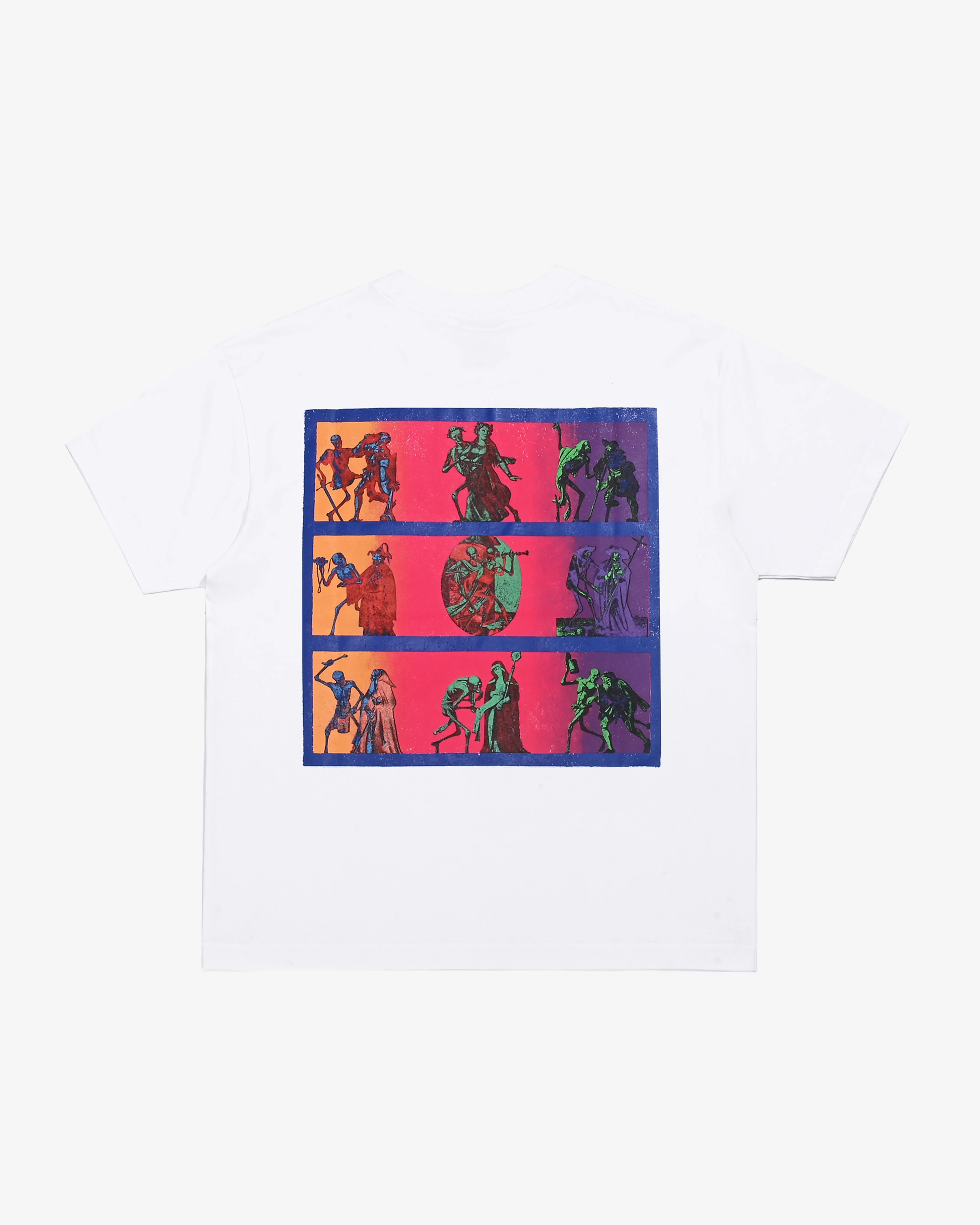 Deva States - Men's Parasite GFX Retro T-Shirt - (White) - Image 2