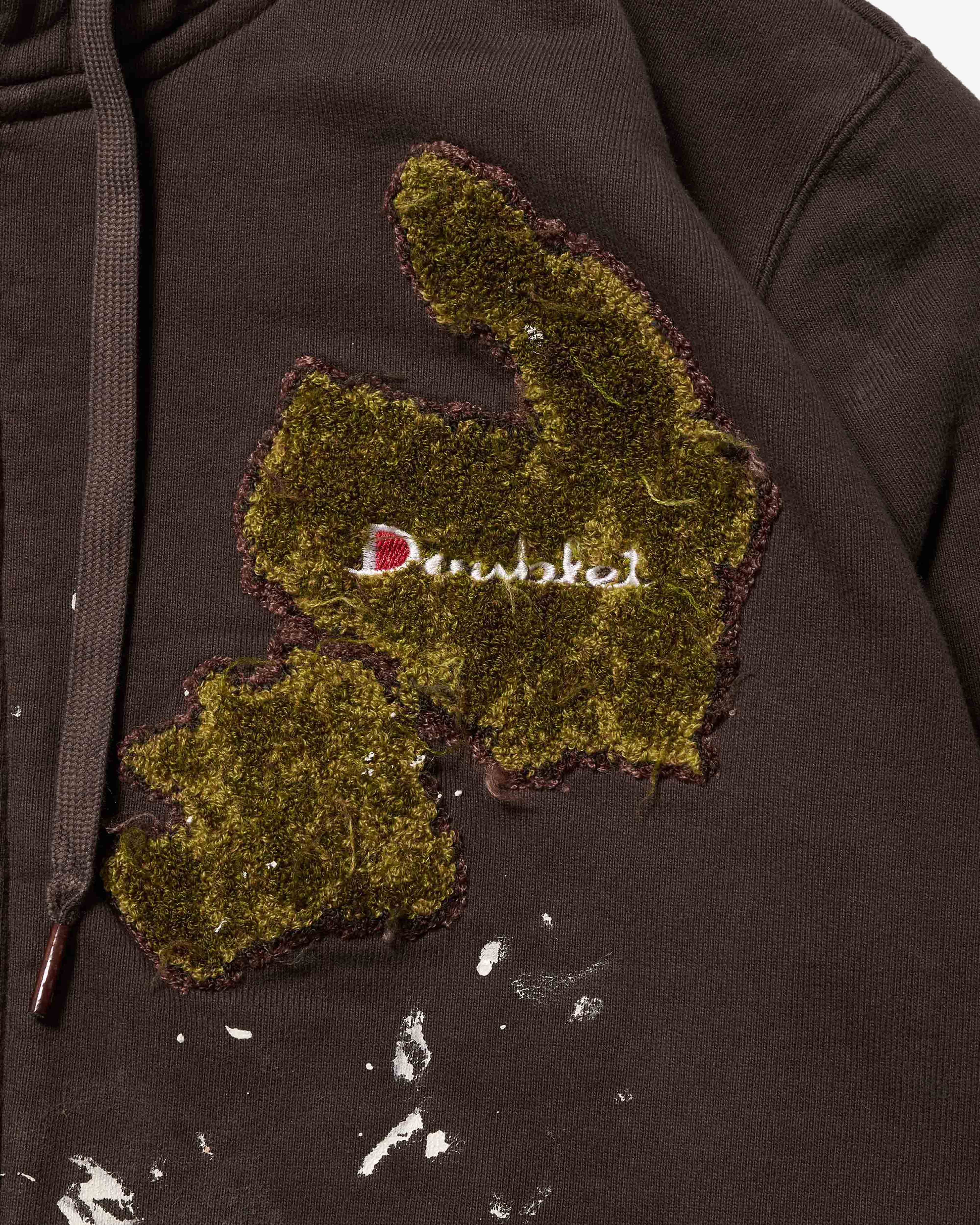 Doublet - Men's Hoodie - (Brown) - Image 3