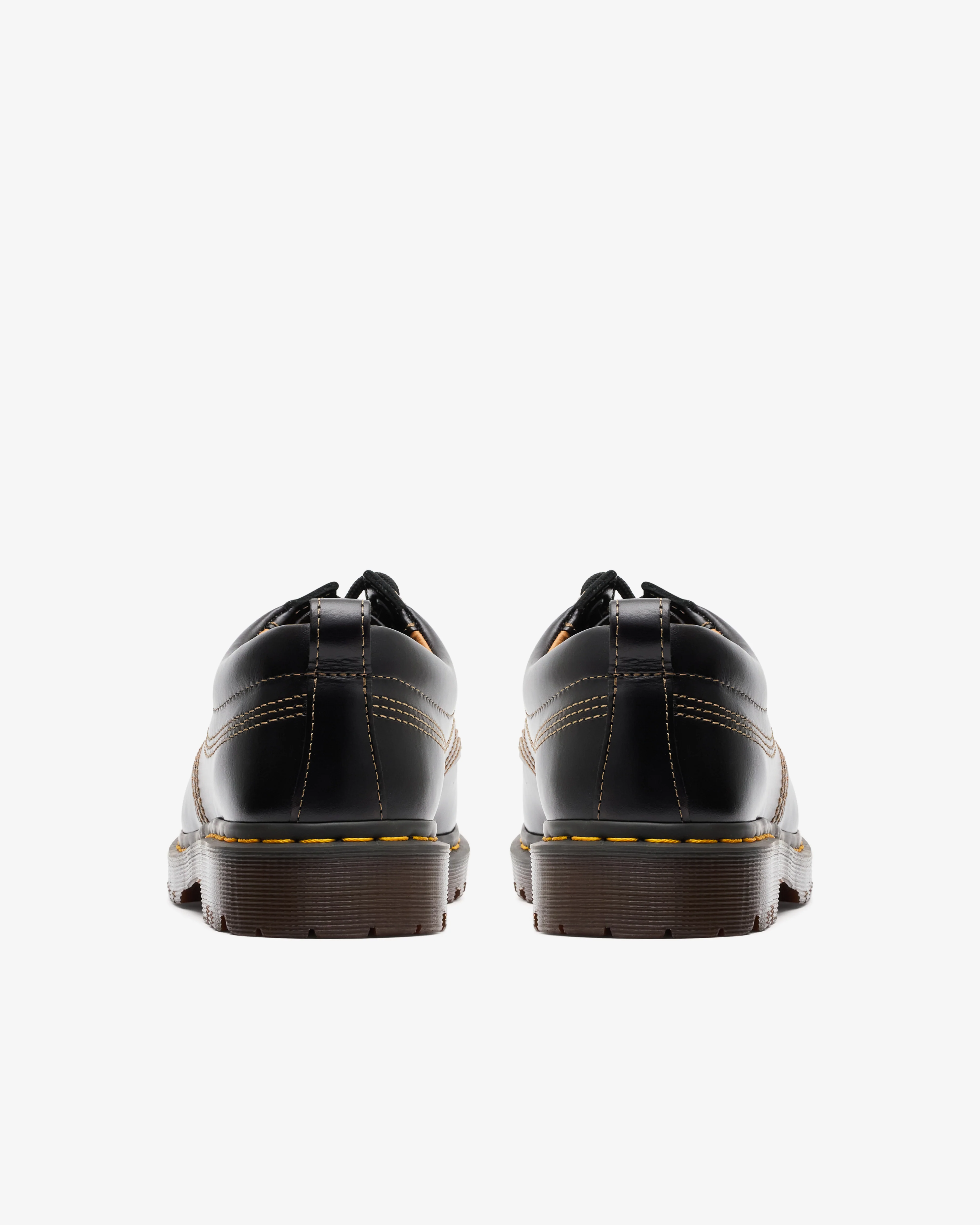 Dr. Martens - Men's Lowell Moc Toe Shoe - (Black) - Image 4