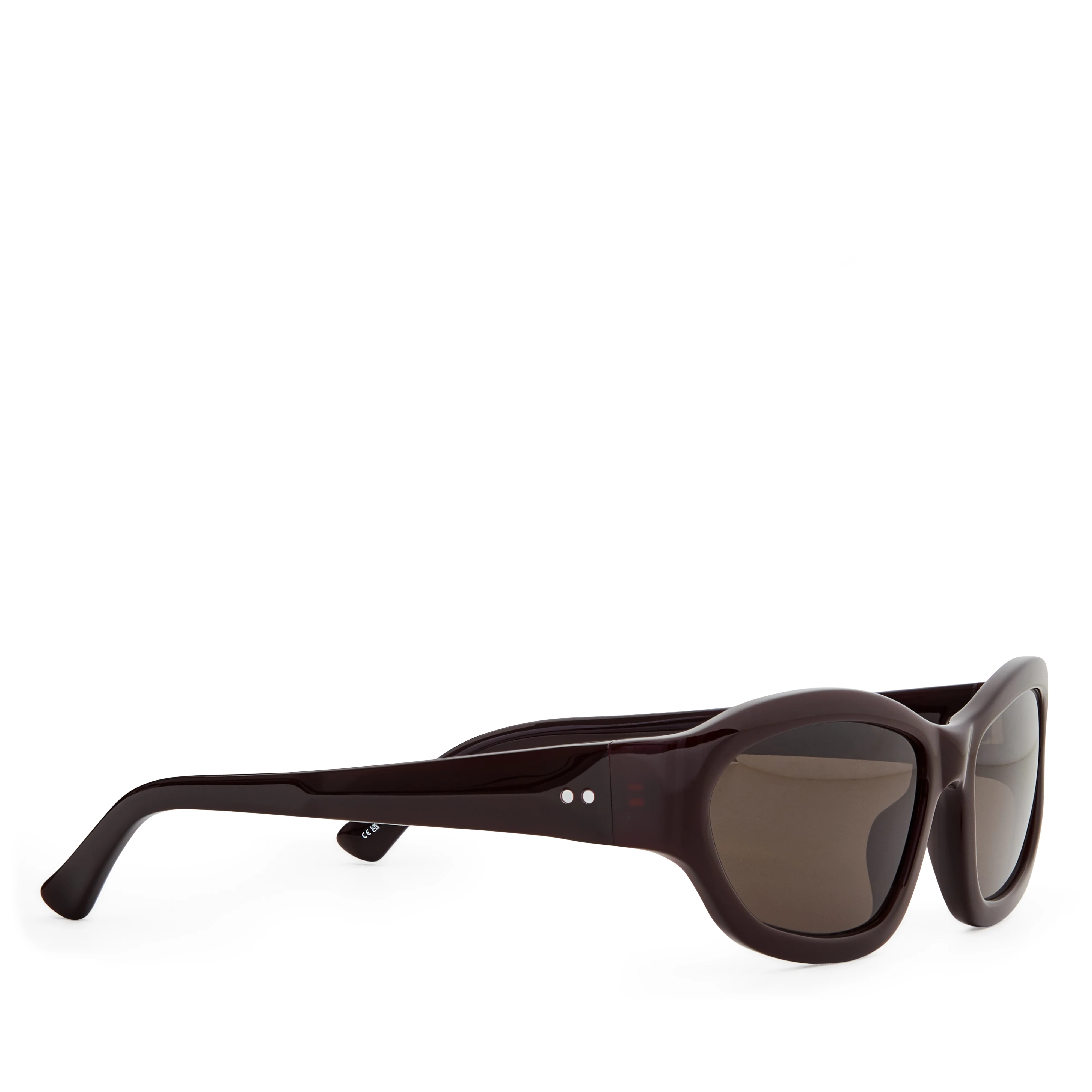 Dries Van Noten - Dark Brown Sunglasses - (Dark Brown) - Image 3