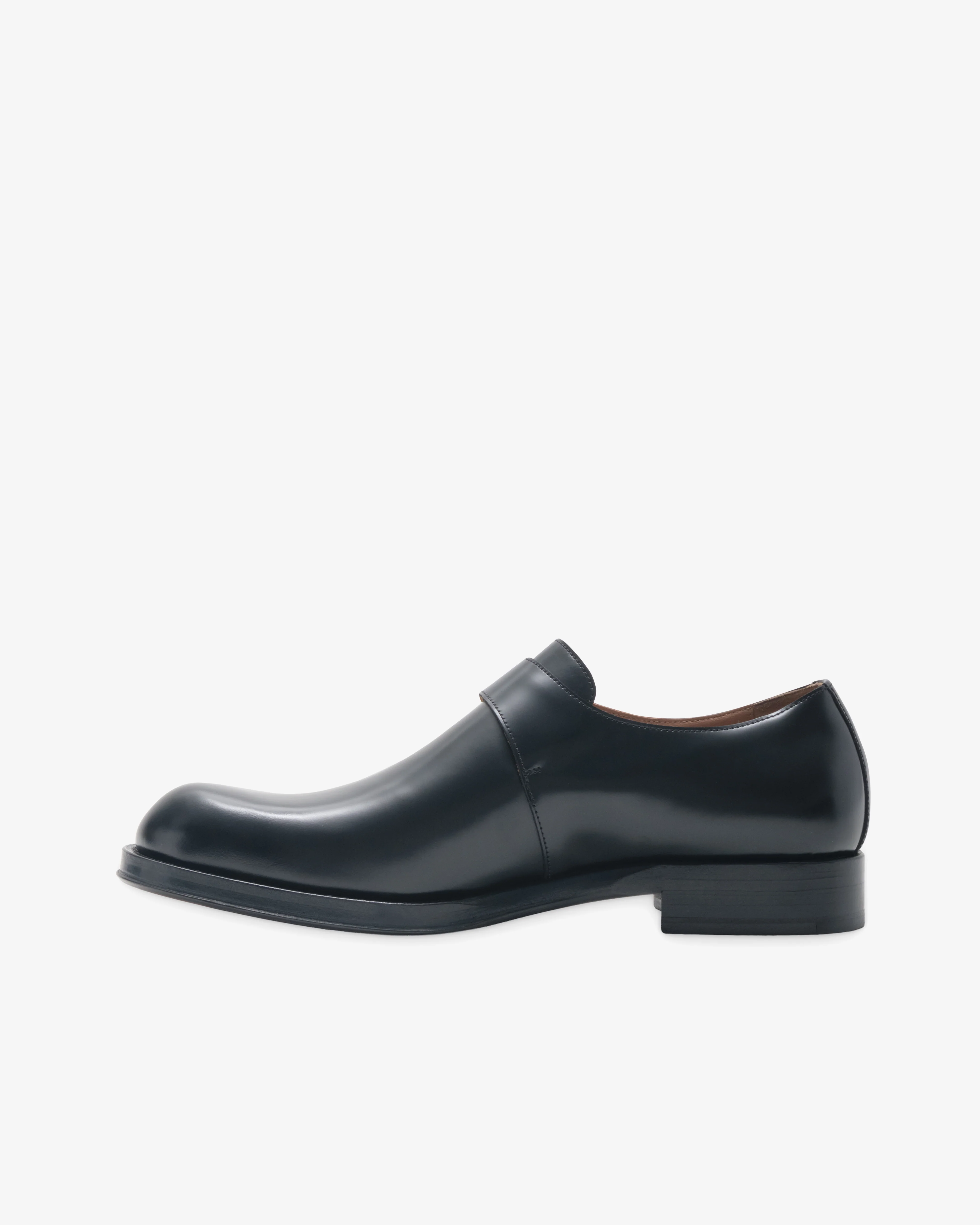 Dries Van Noten - Men's Buckle-Detail Shoes - (Black) - Image 2