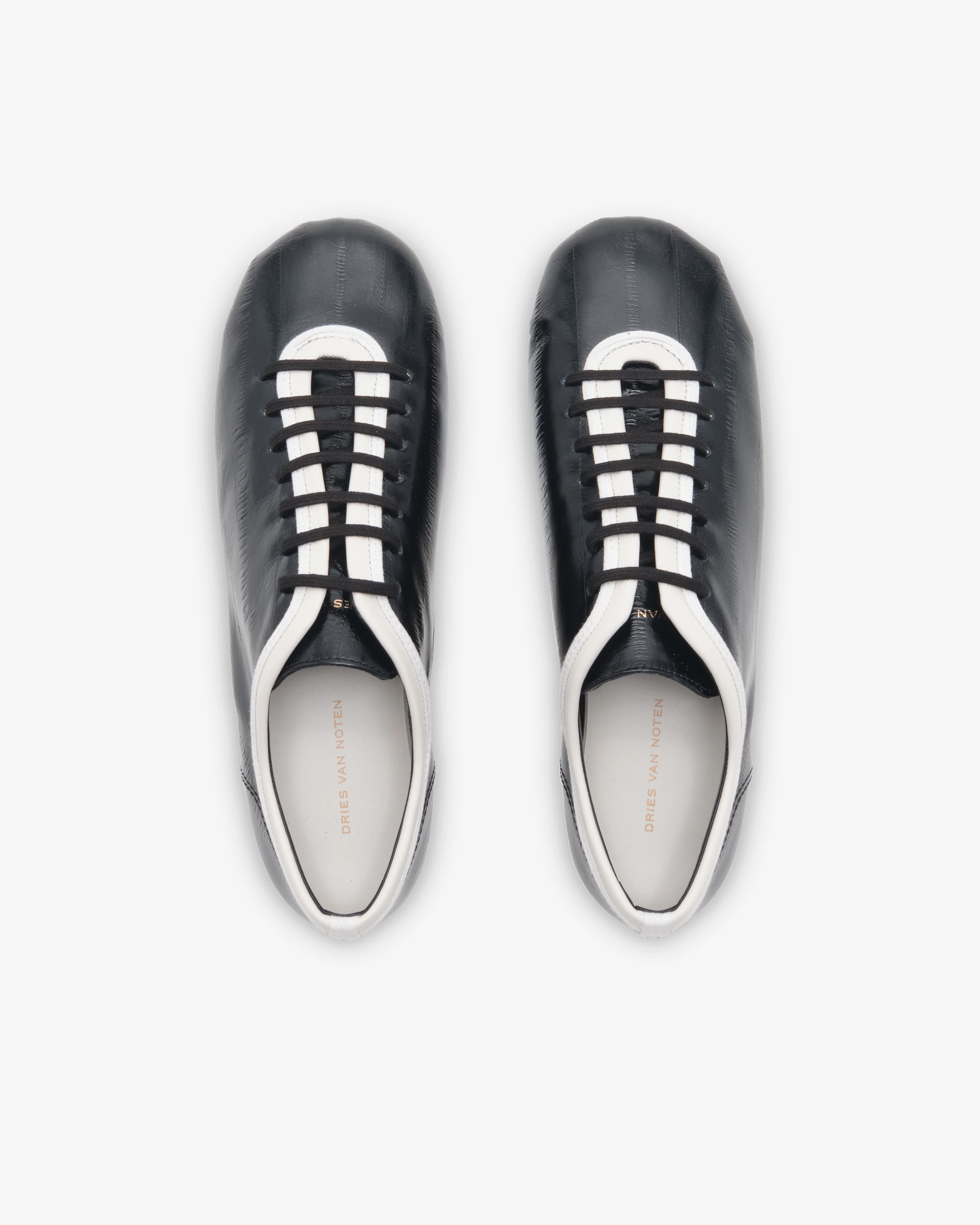 Dries Van Noten - Women's Round-Toe Shoes - (Black) - Image 6