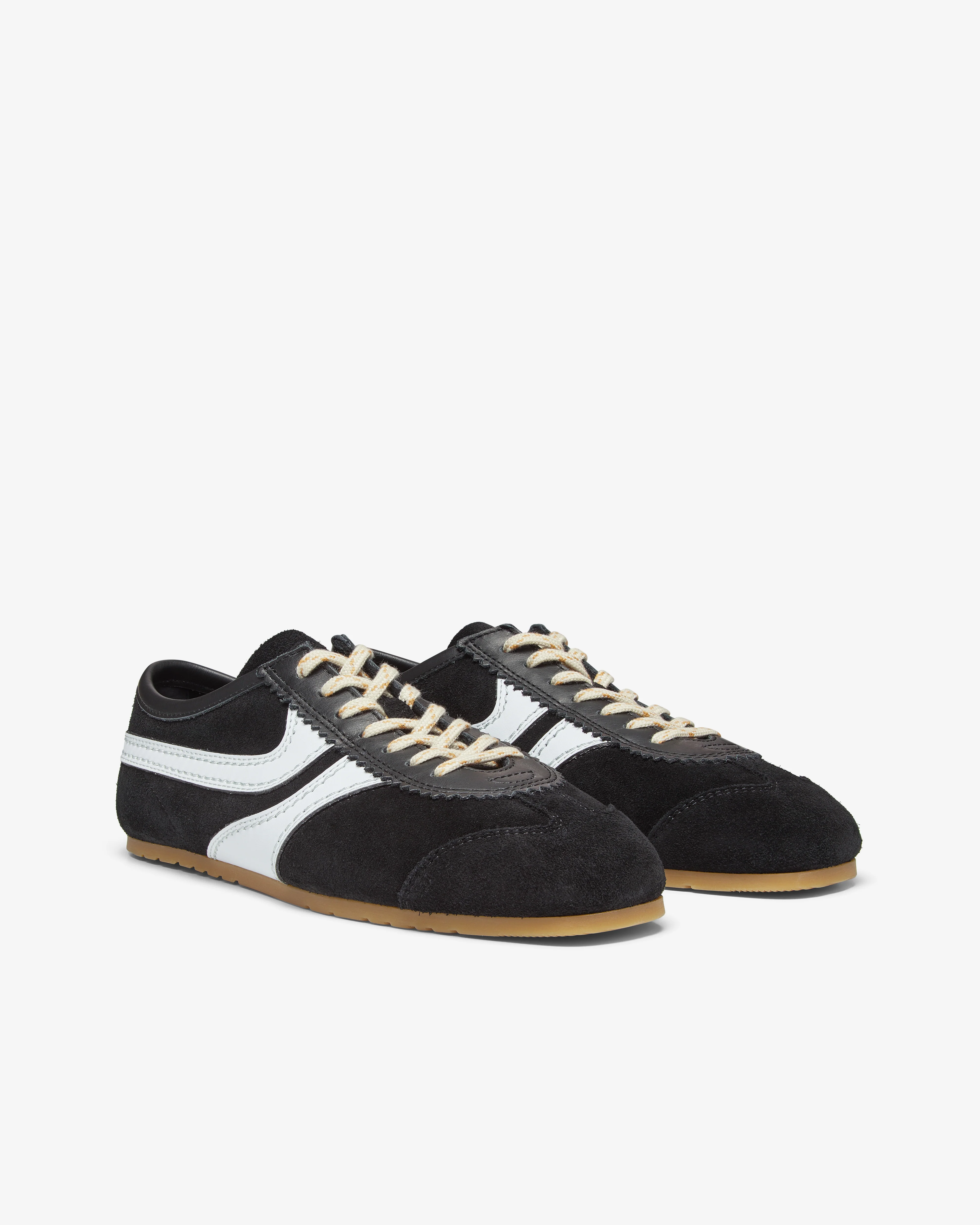 Dries Van Noten - Women's Sneakers - (Black/White) - Image 4
