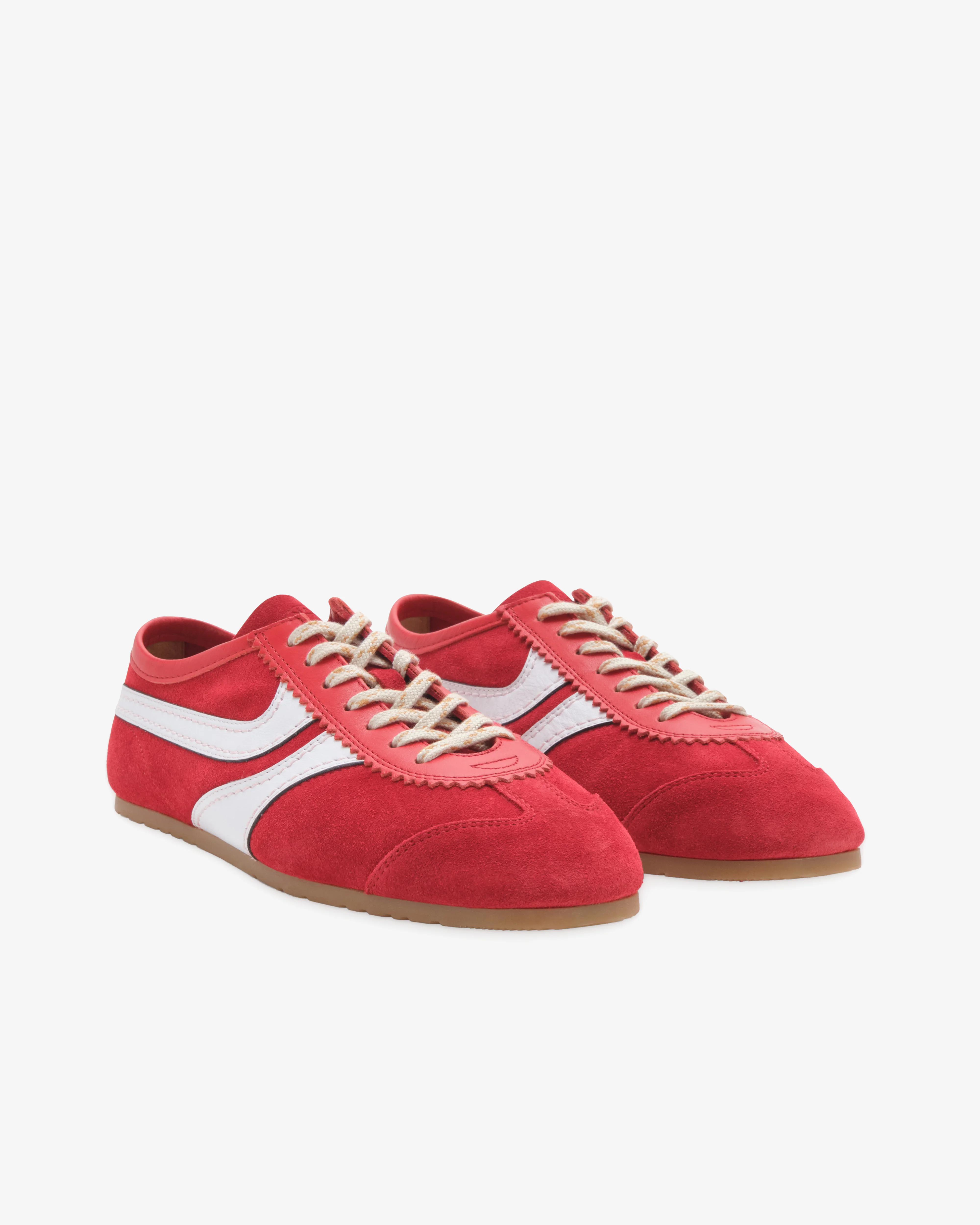 Dries Van Noten - Women's Sneakers - (Red) - Image 4