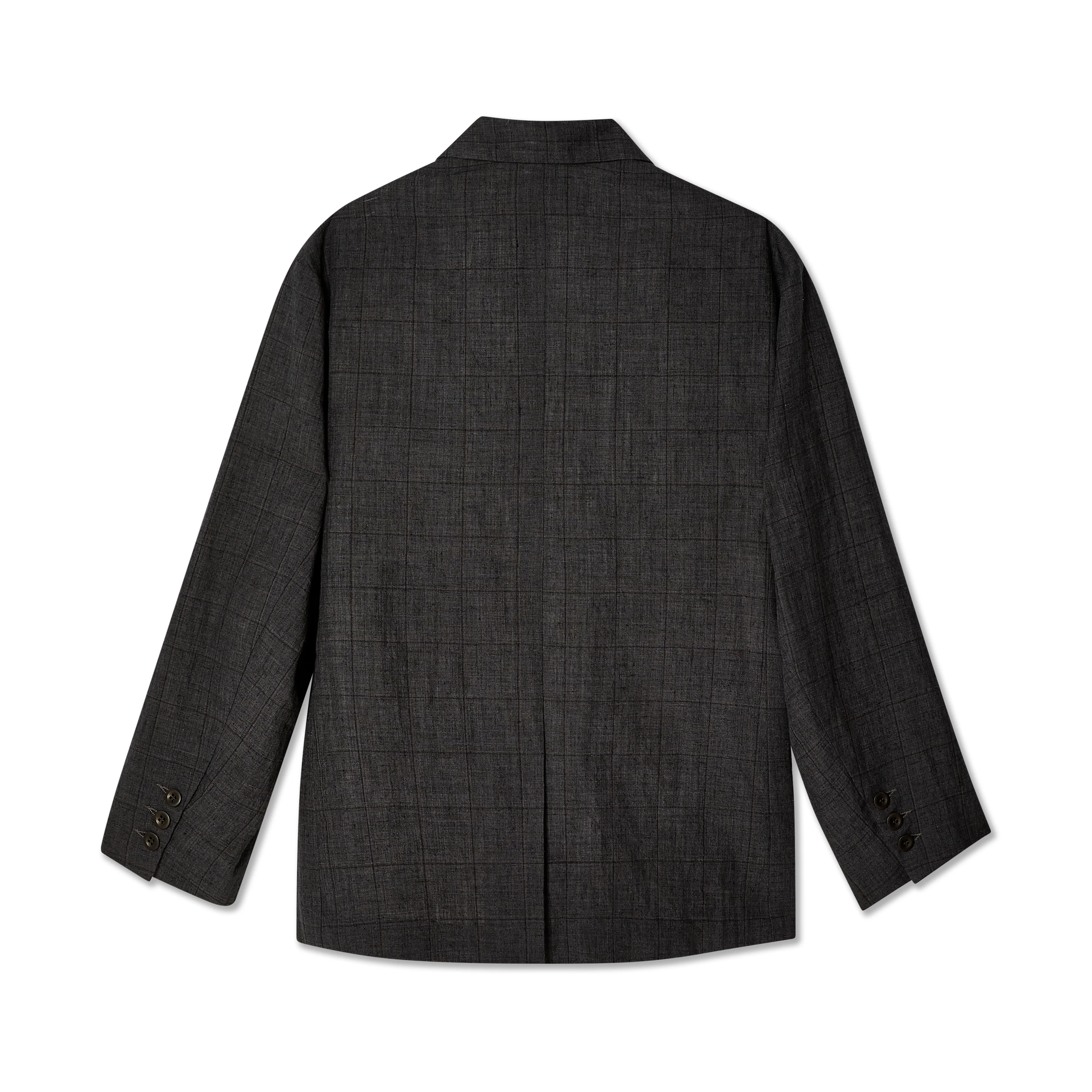 Evan Kinori - Three Button Jacket - (Charcoal) - Image 2