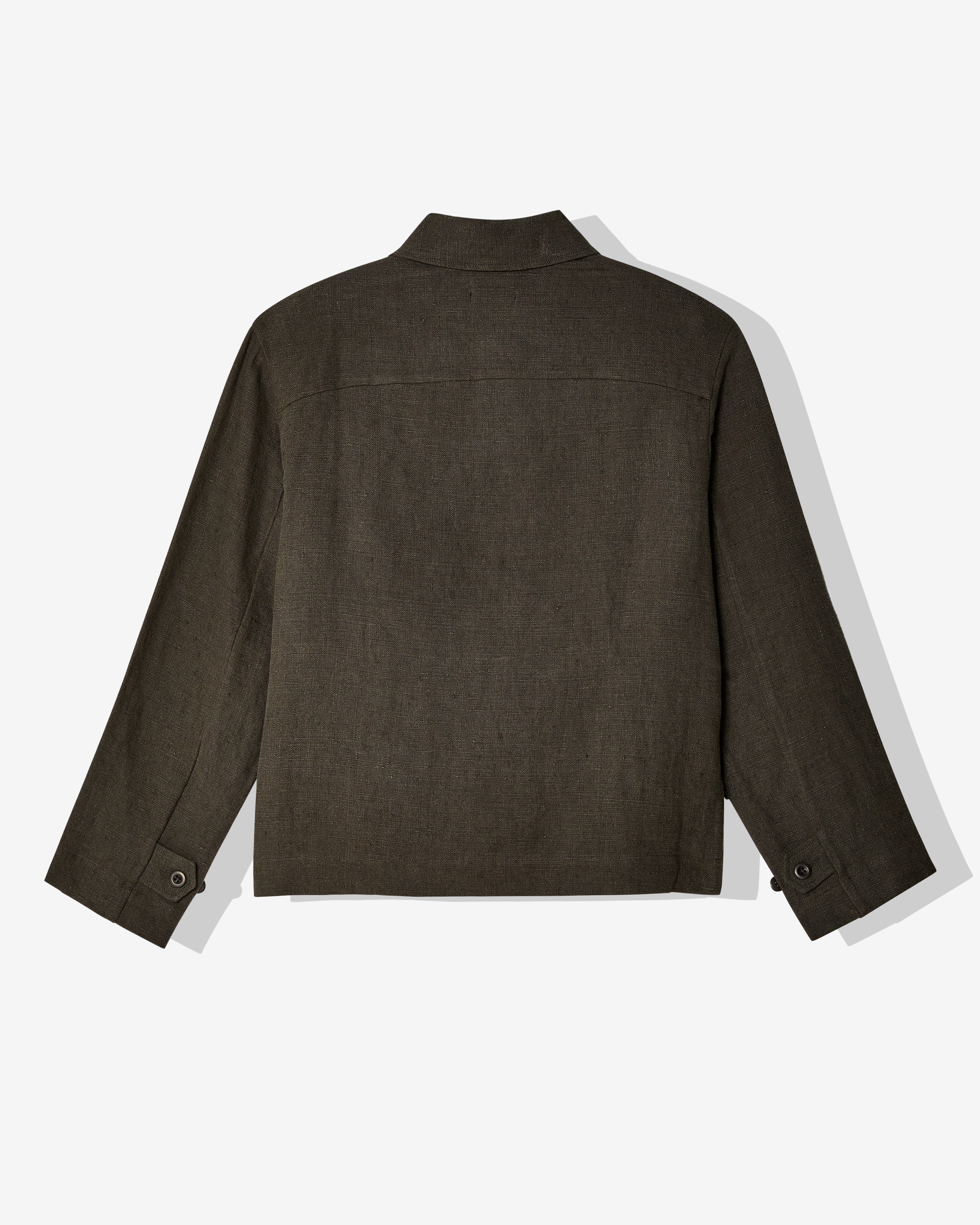 Evan Kinori - Men's Zip Jacket - (Anthracite) - Image 2