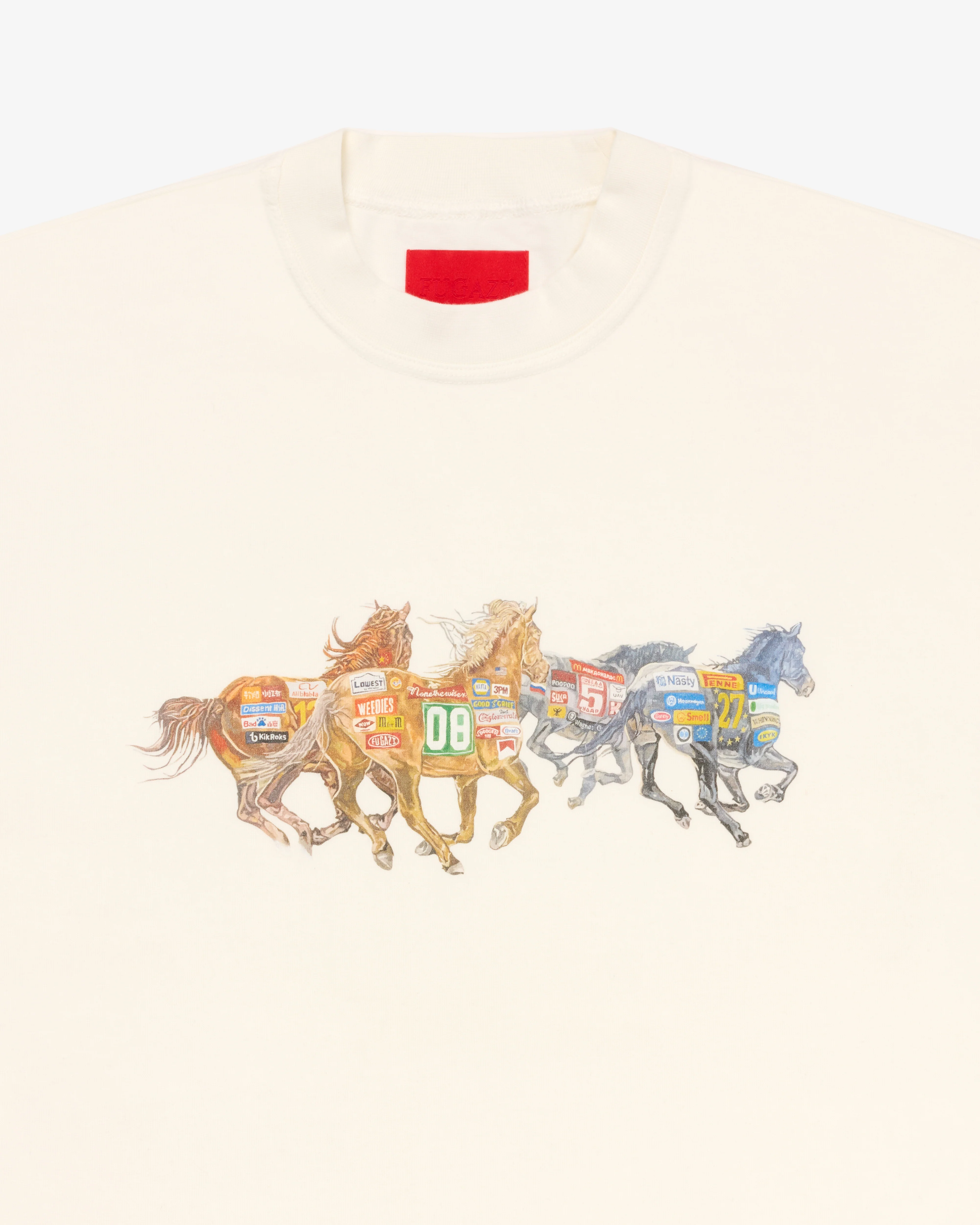 Fugazi - Men's Horsepower Tee - (White) - Image 2
