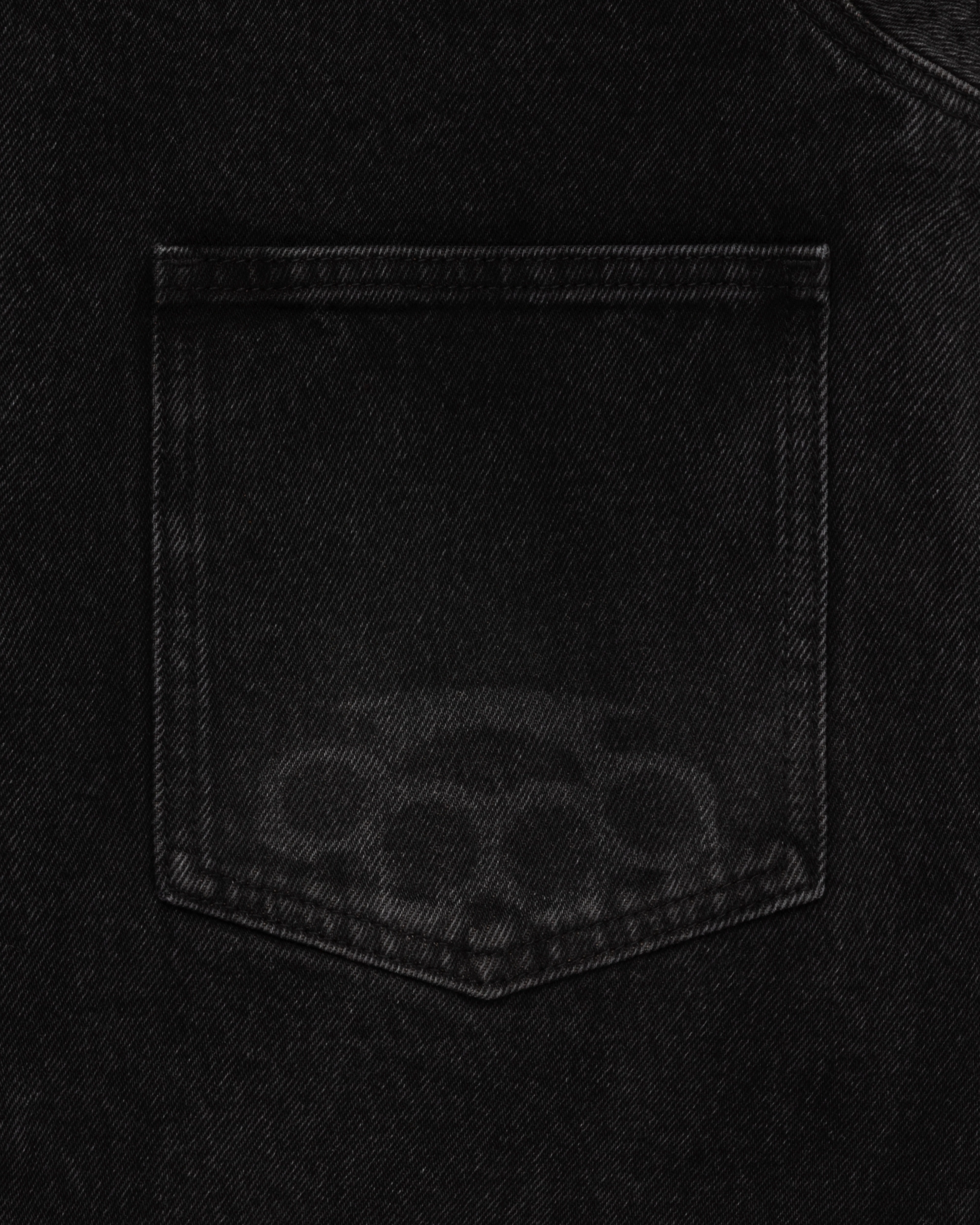 Fugazi - Men's Novelty Denim Jacket - (Washed Black) - Image 4