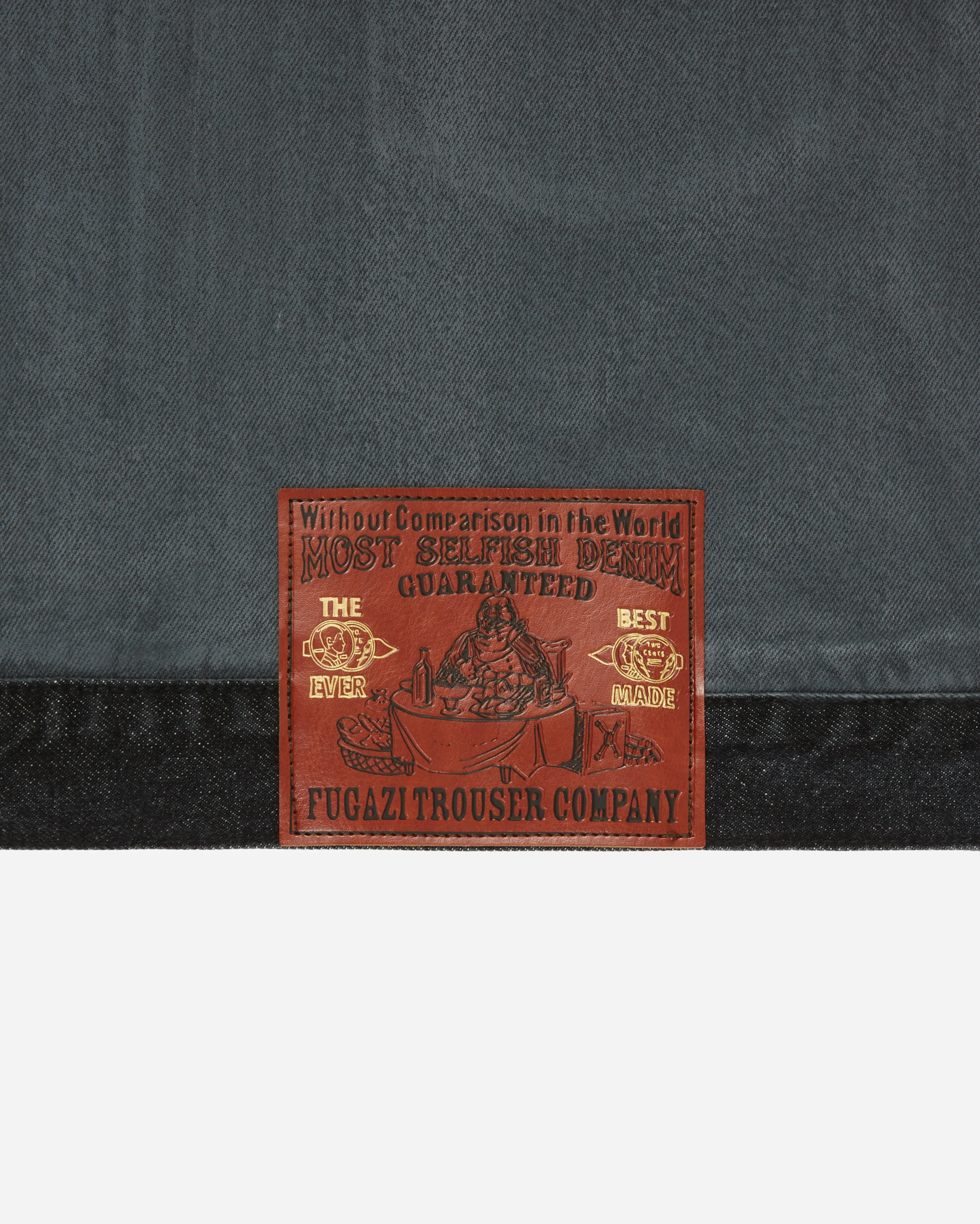 Fugazi - Men's Soot Denim Jacket - (Grey) - Image 5
