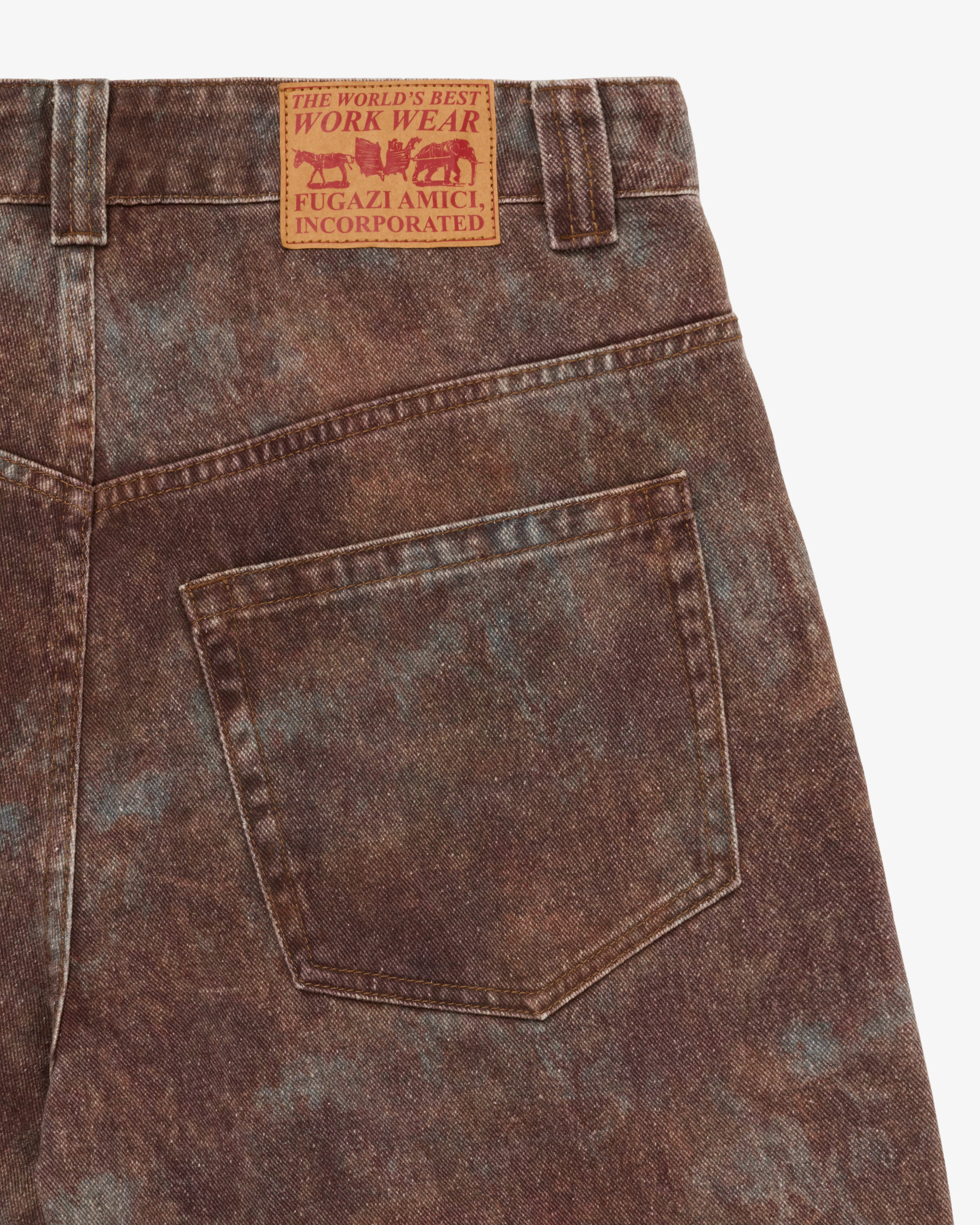 Fugazi - Men's Test Camo Pants - (Clay) - Image 4